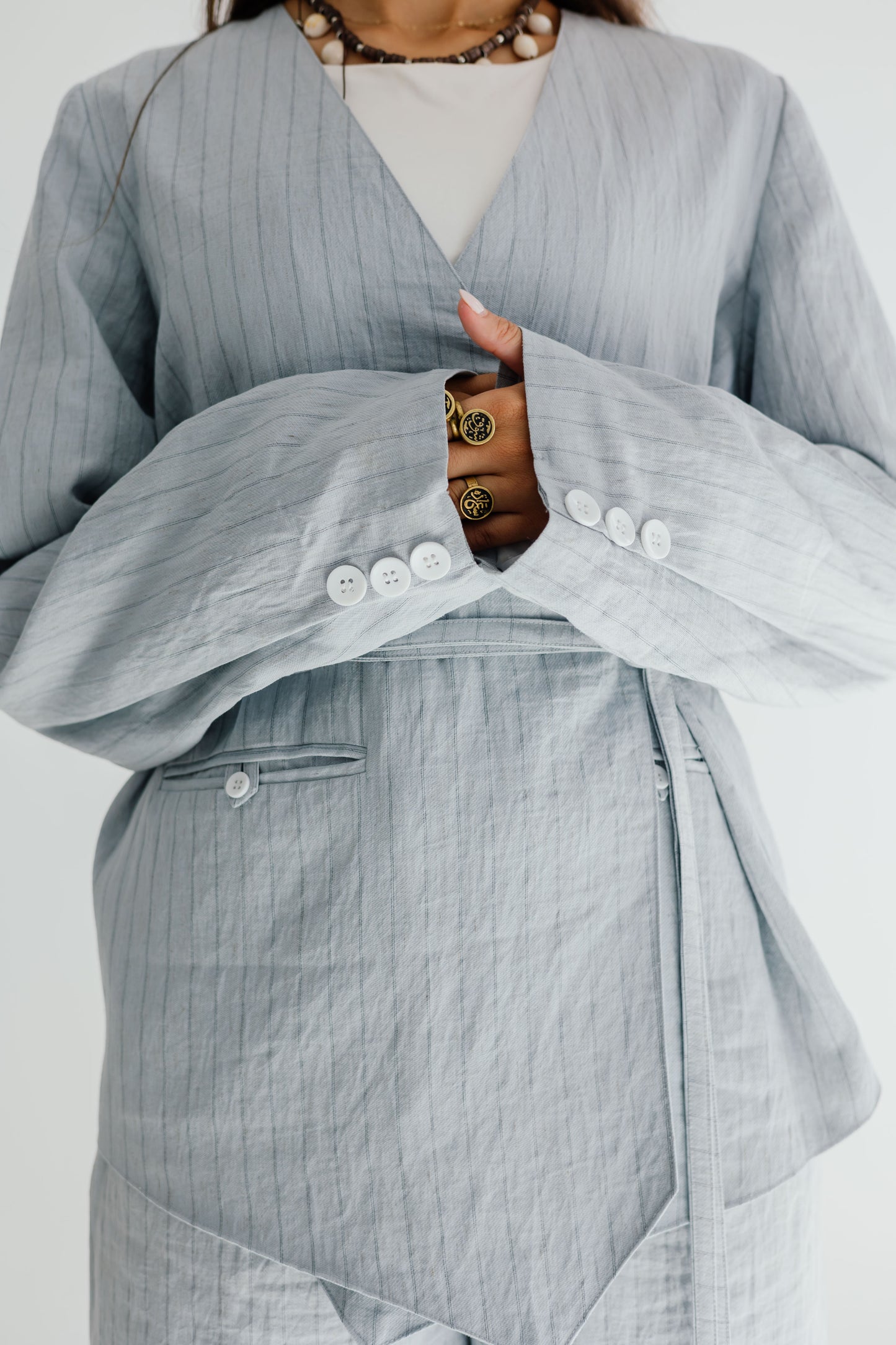 Ella Set in Blue Gray