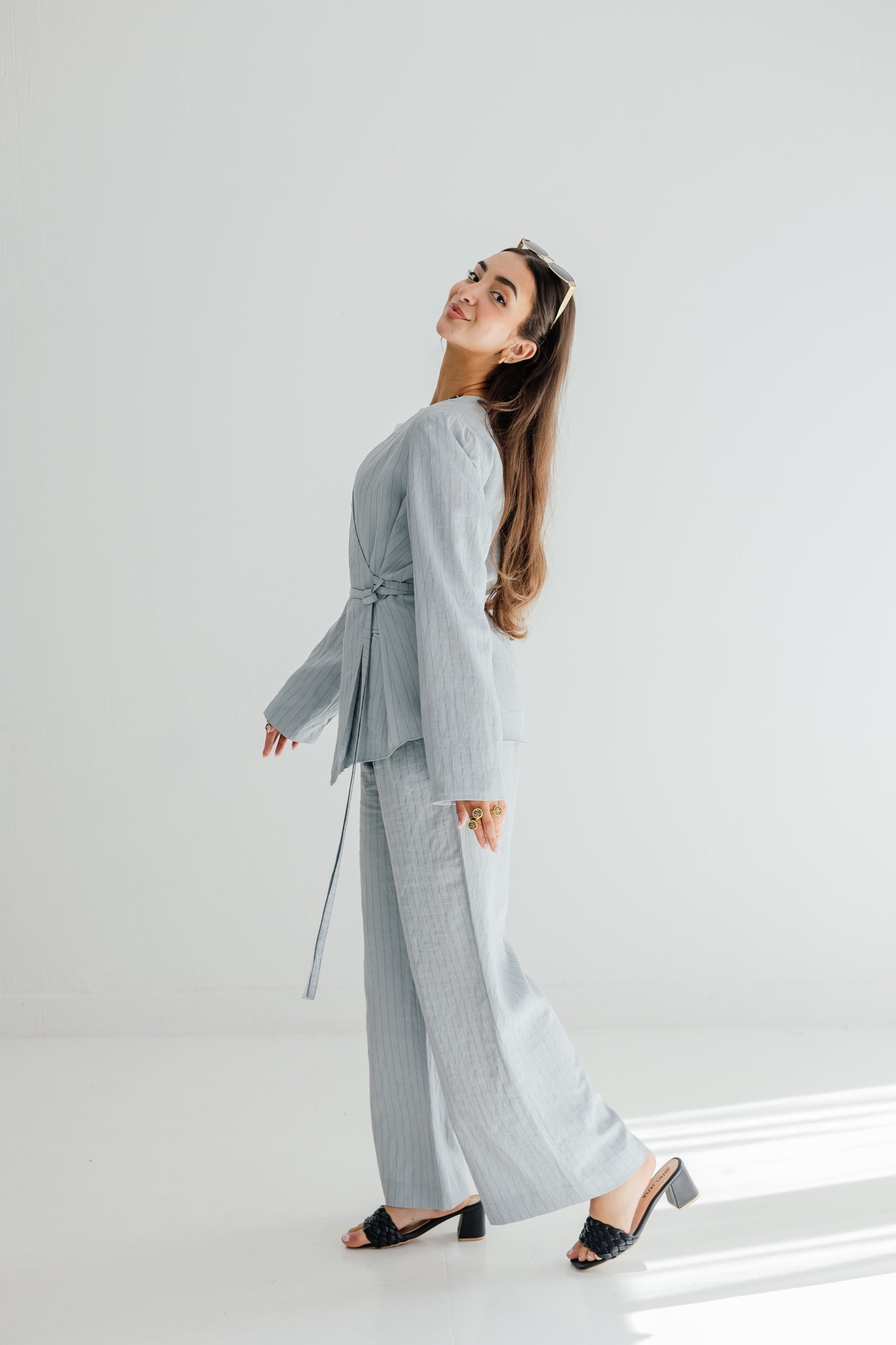 Ella Set in Blue Gray