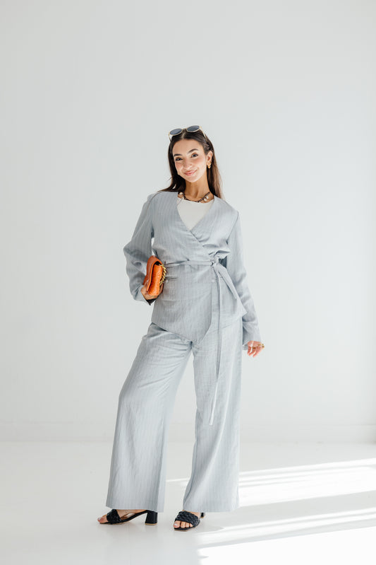 Ella Set in Blue Gray