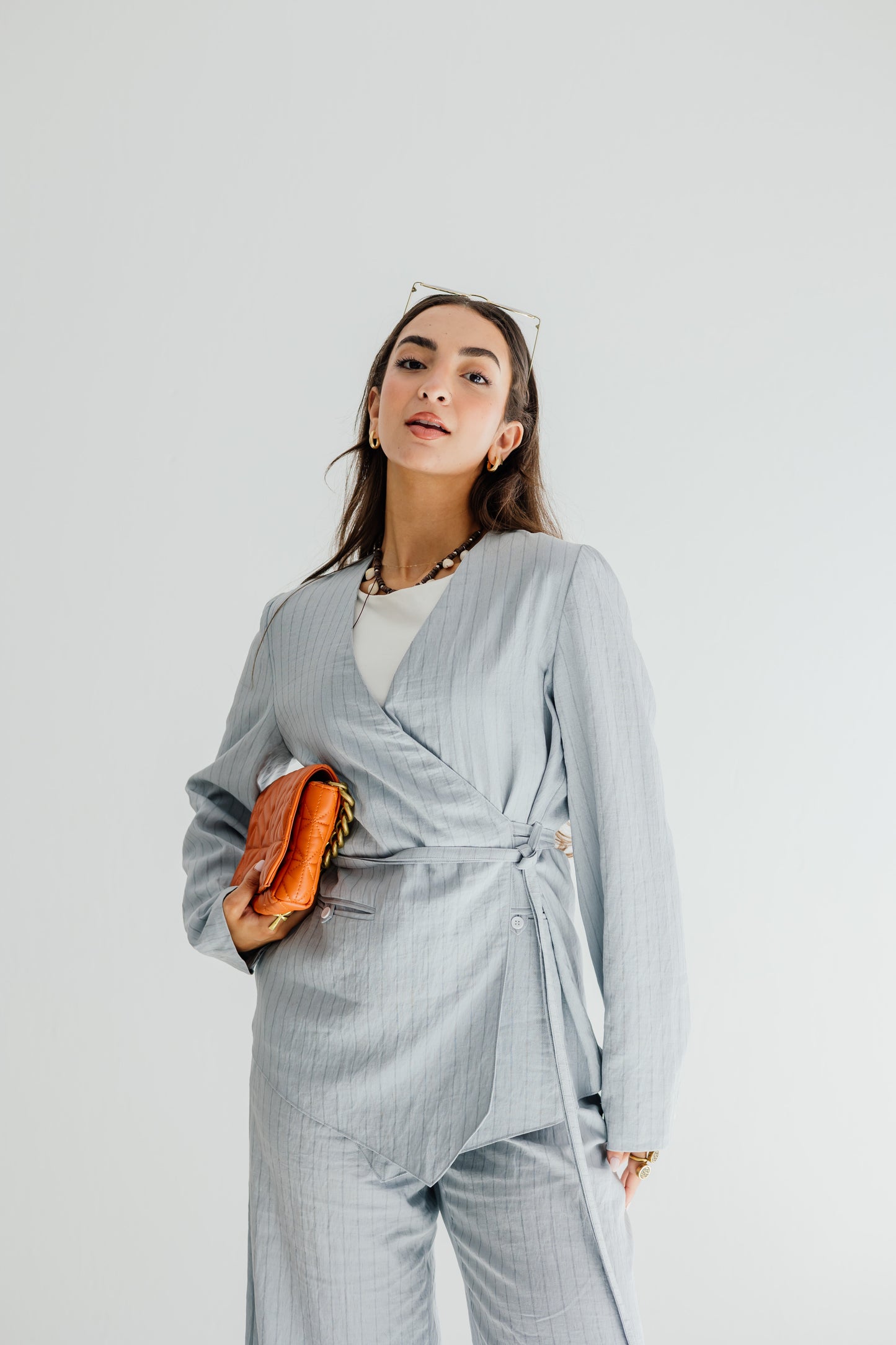 Ella Set in Blue Gray
