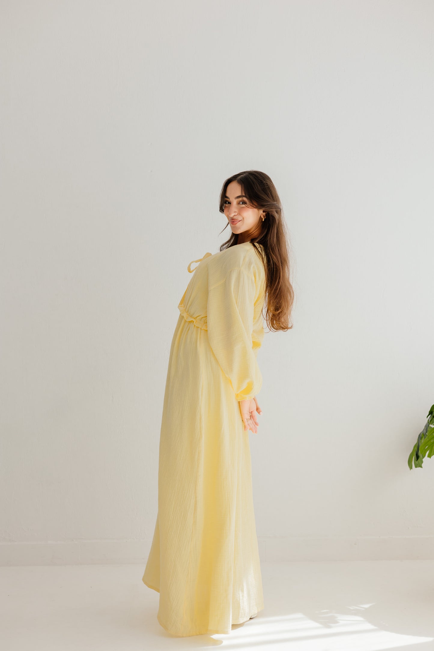 Lily Dress in Yellow