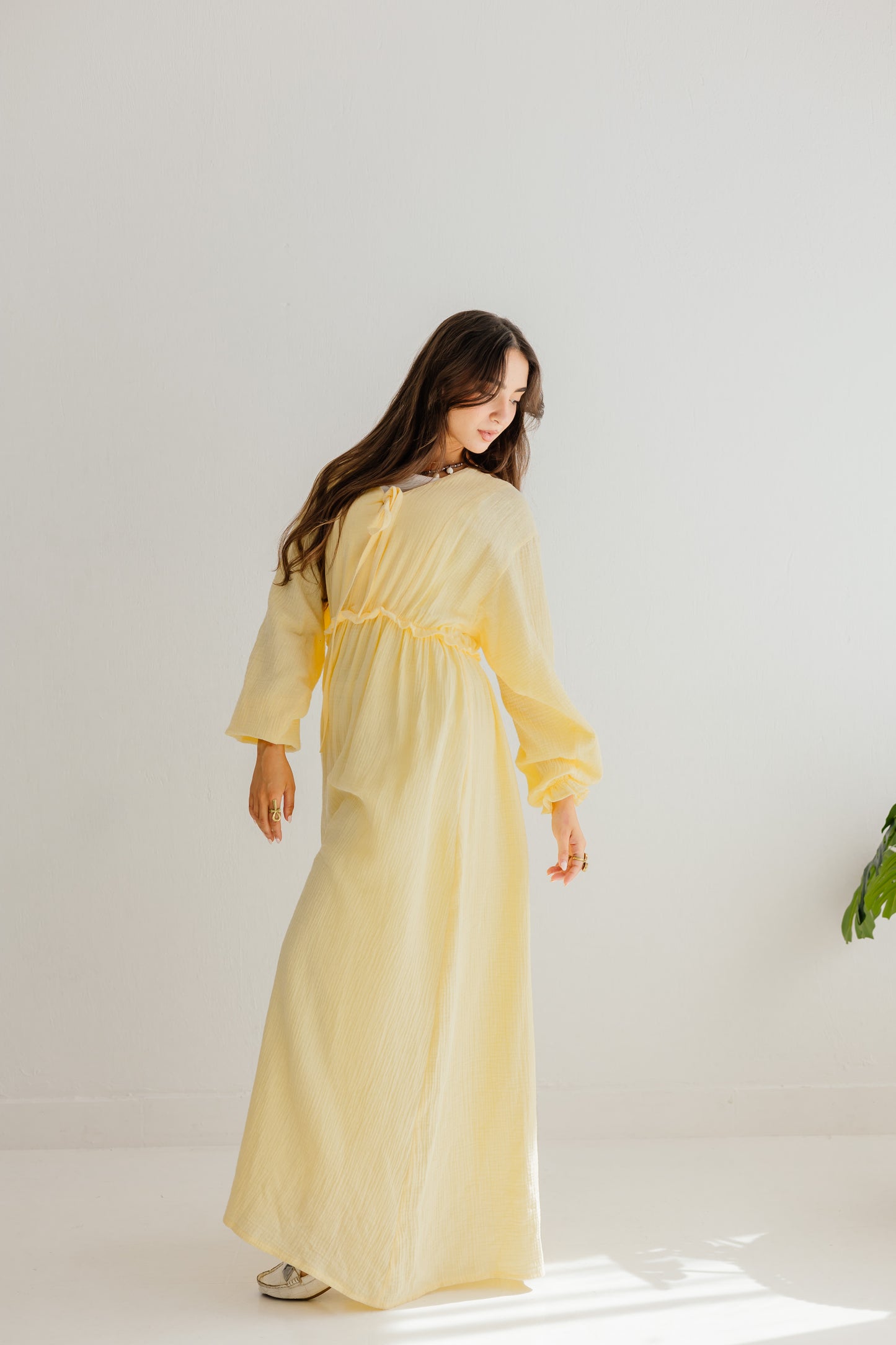 Lily Dress in Yellow