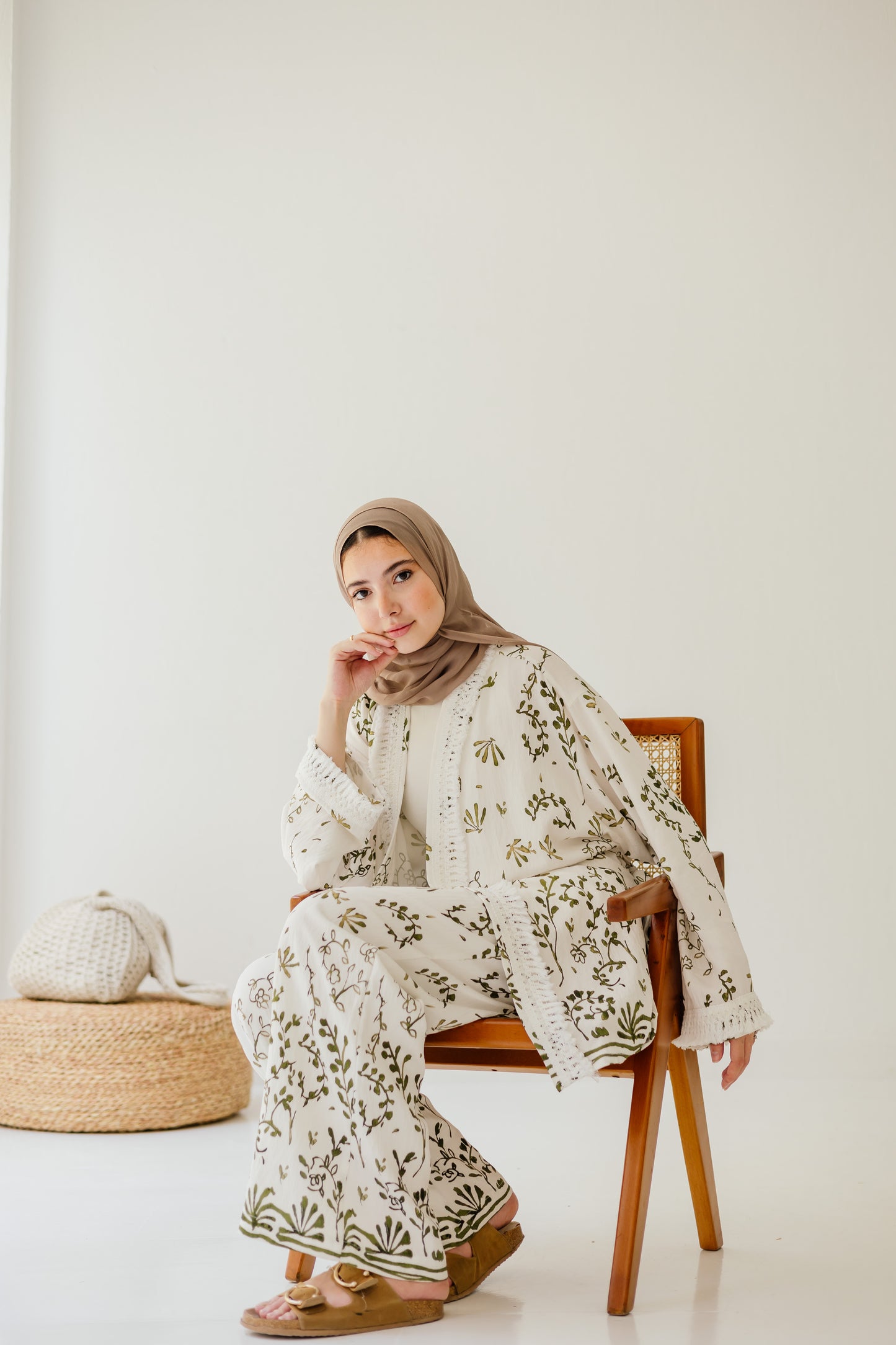 Garden Grace Set in Olive