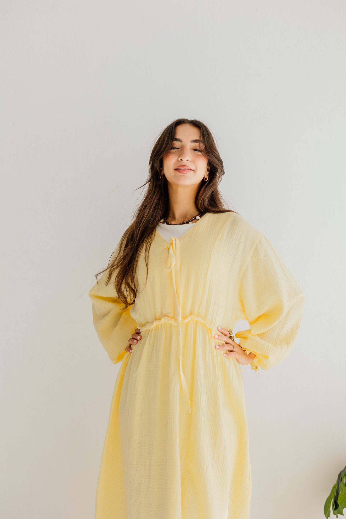 Lily Dress in Yellow