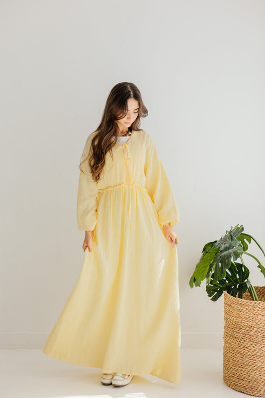 Lily Dress in Yellow