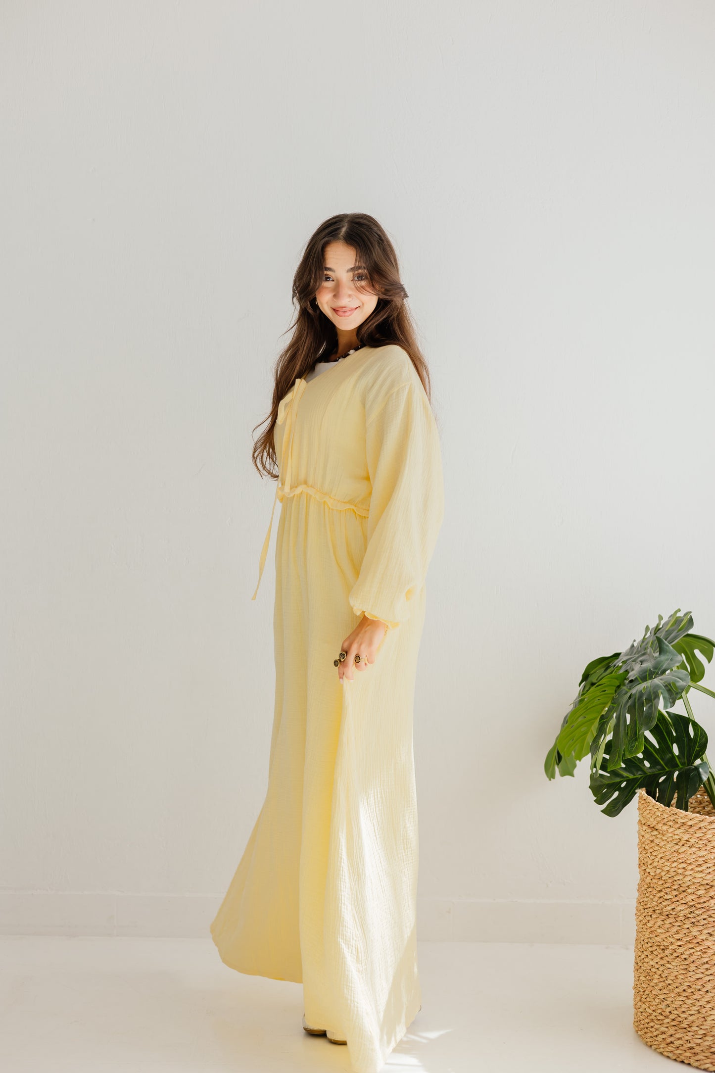 Lily Dress in Yellow