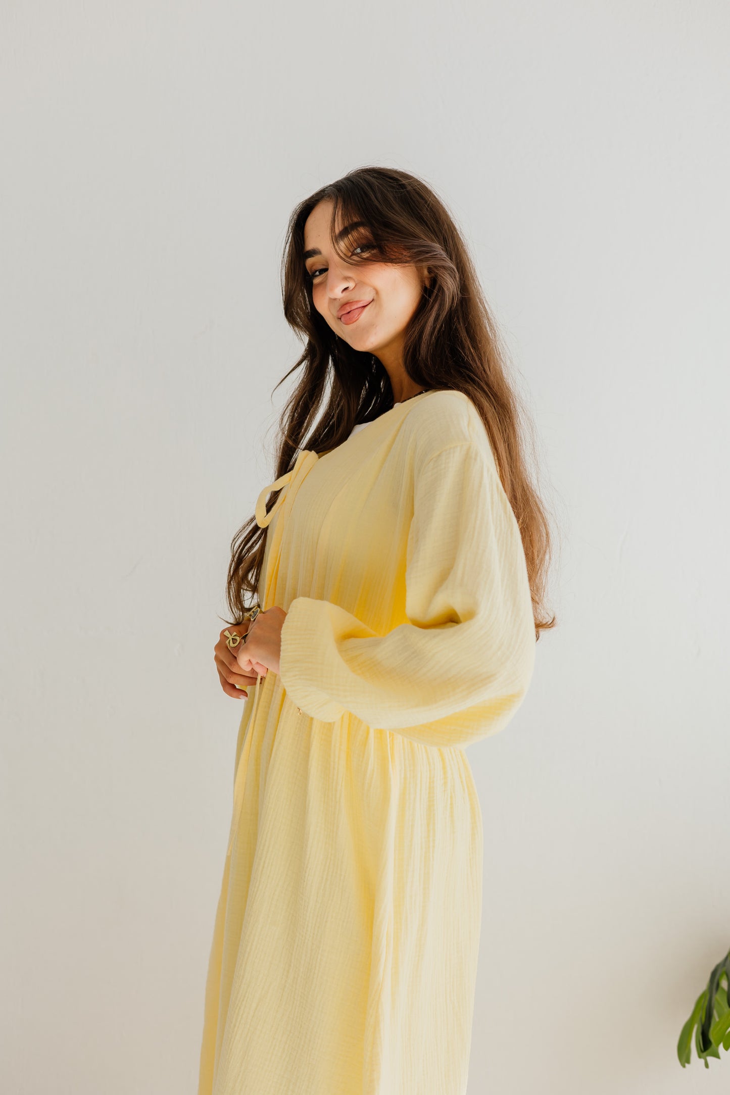 Lily Dress in Yellow