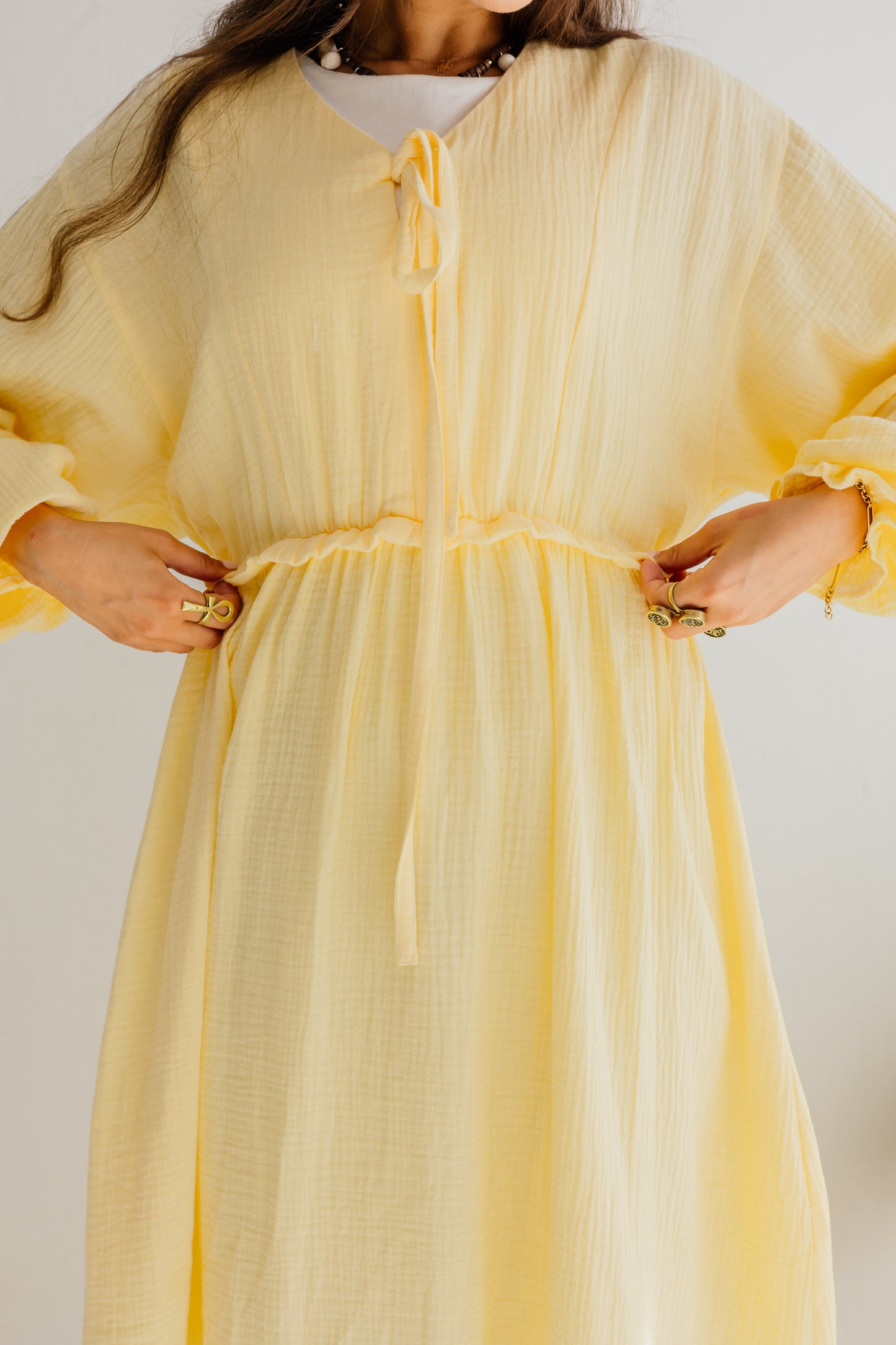 Lily Dress in Yellow