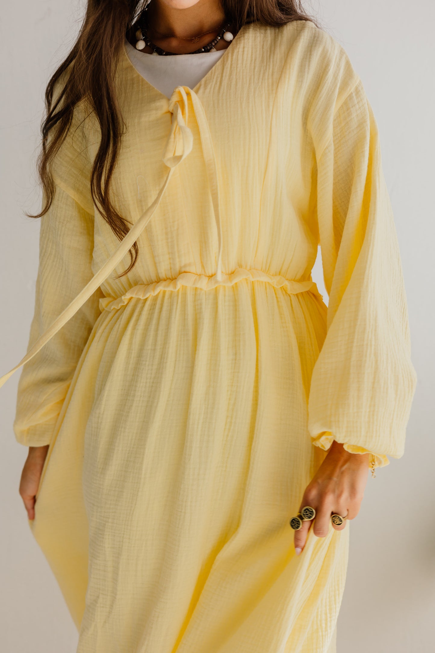 Lily Dress in Yellow