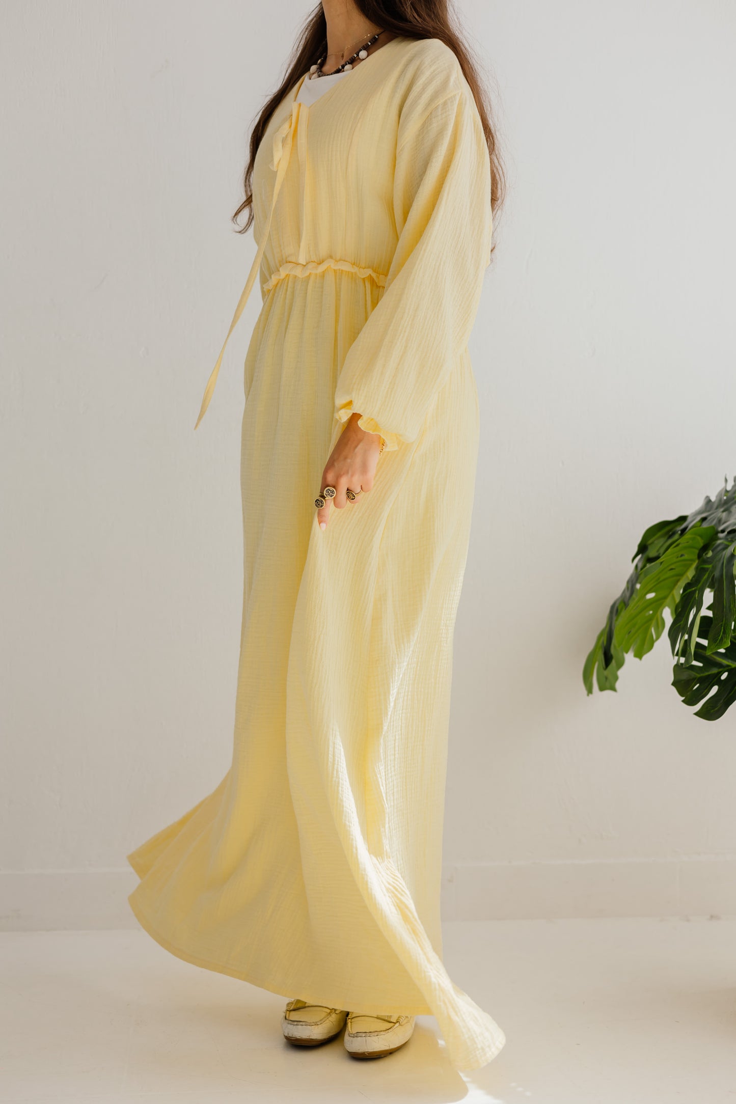 Lily Dress in Yellow