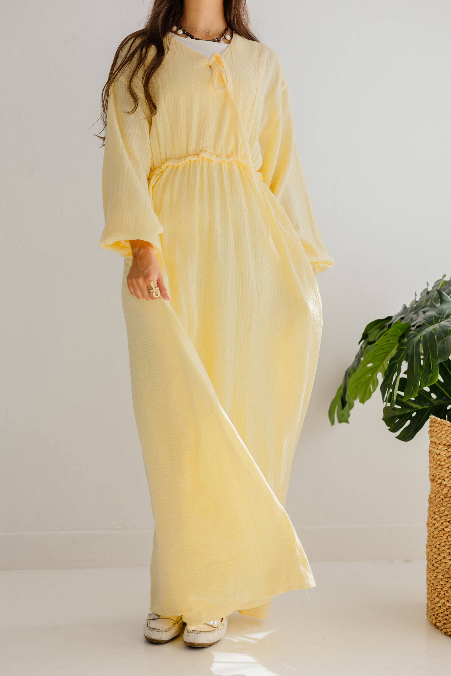 Lily Dress in Yellow