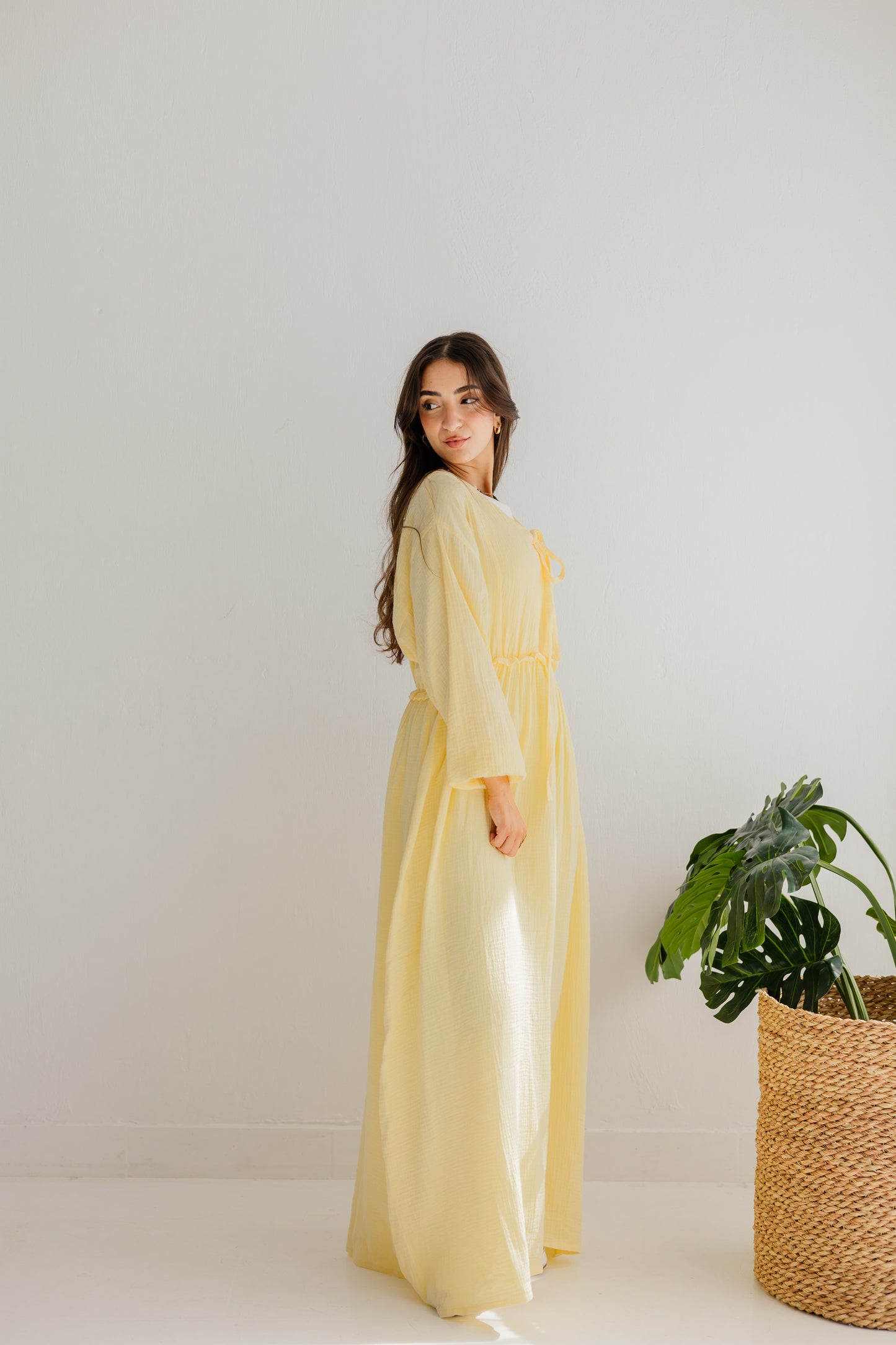 Lily Dress in Yellow