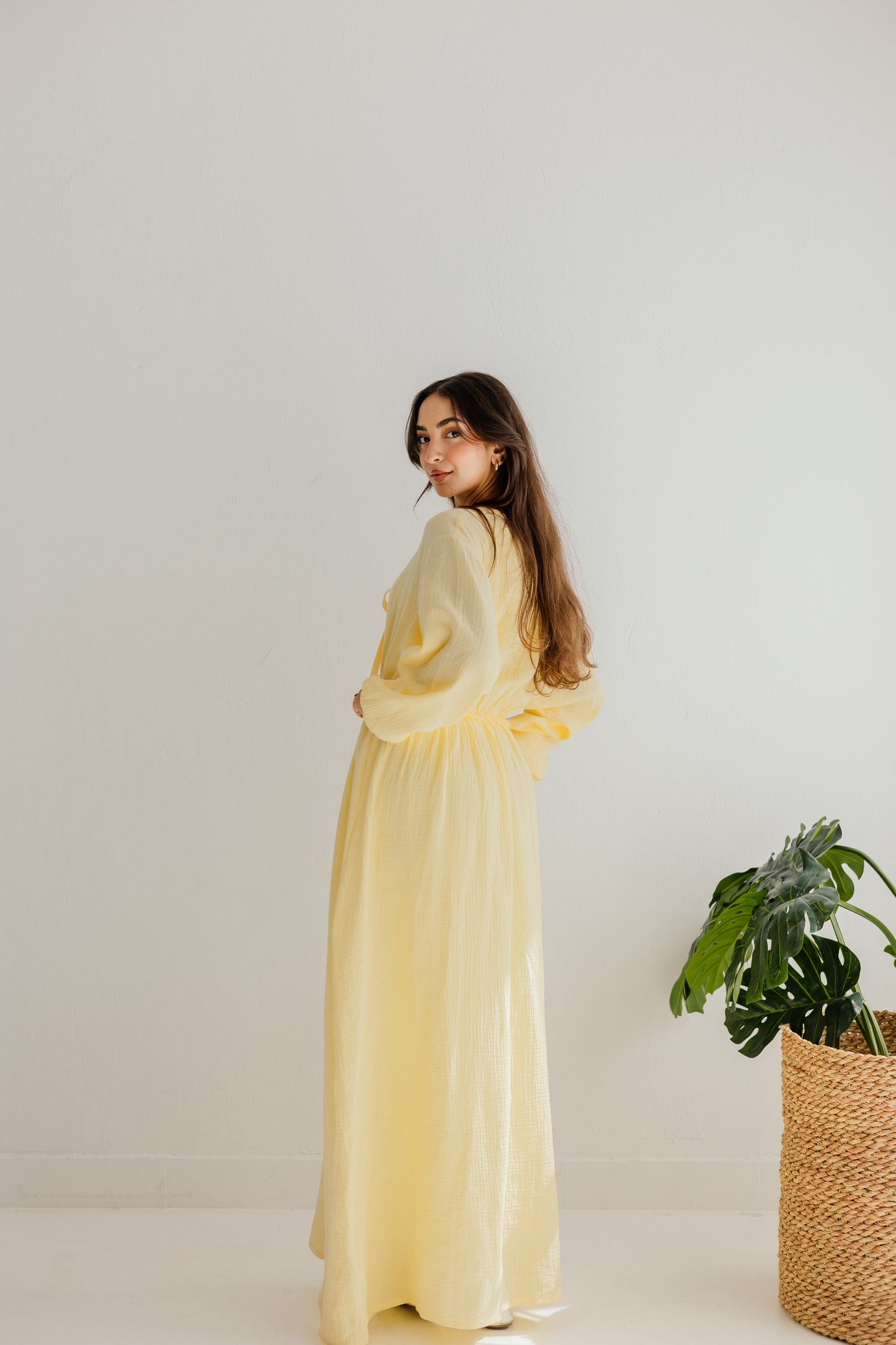 Lily Dress in Yellow
