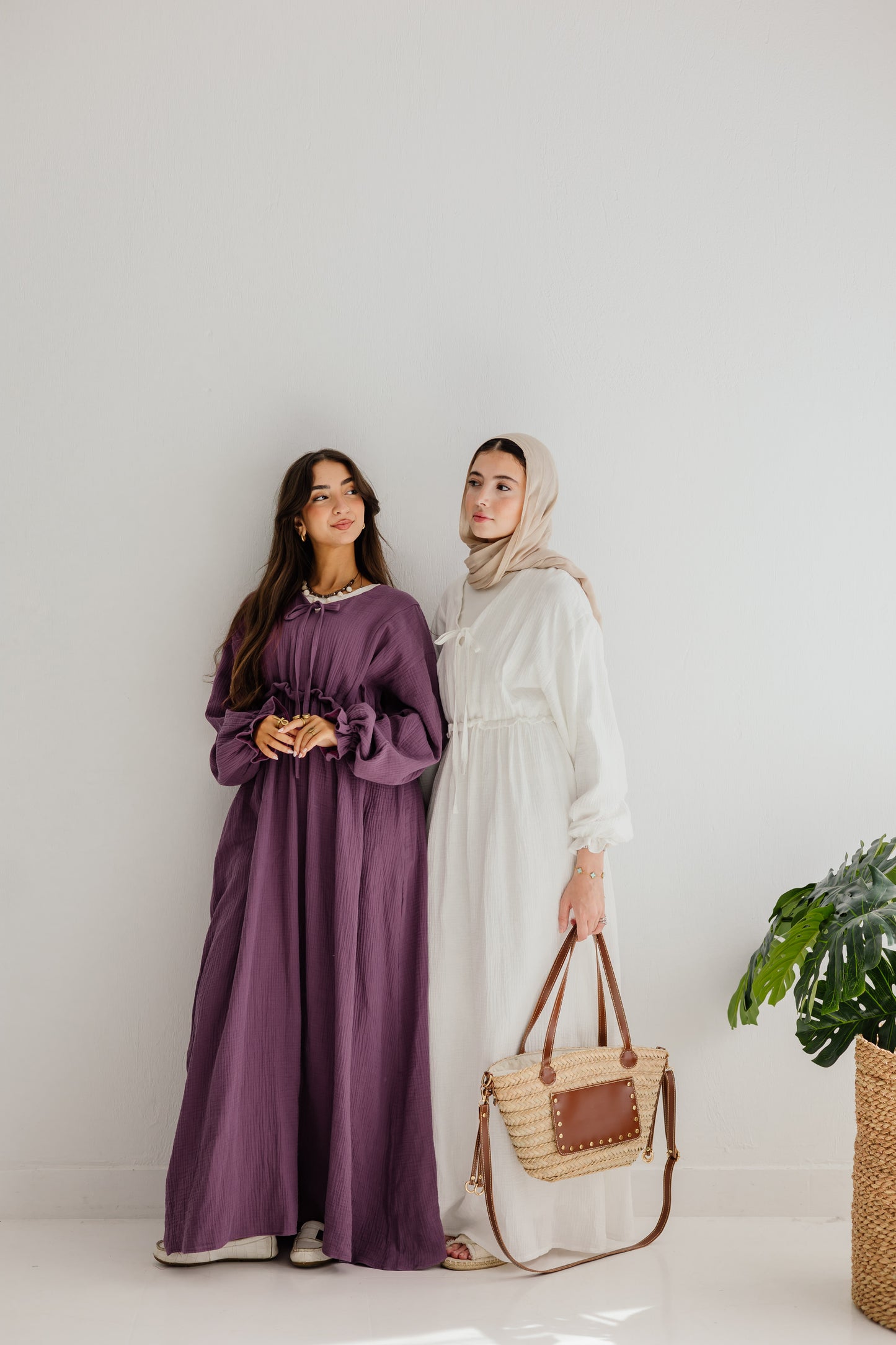 Lily Dress in Mauve