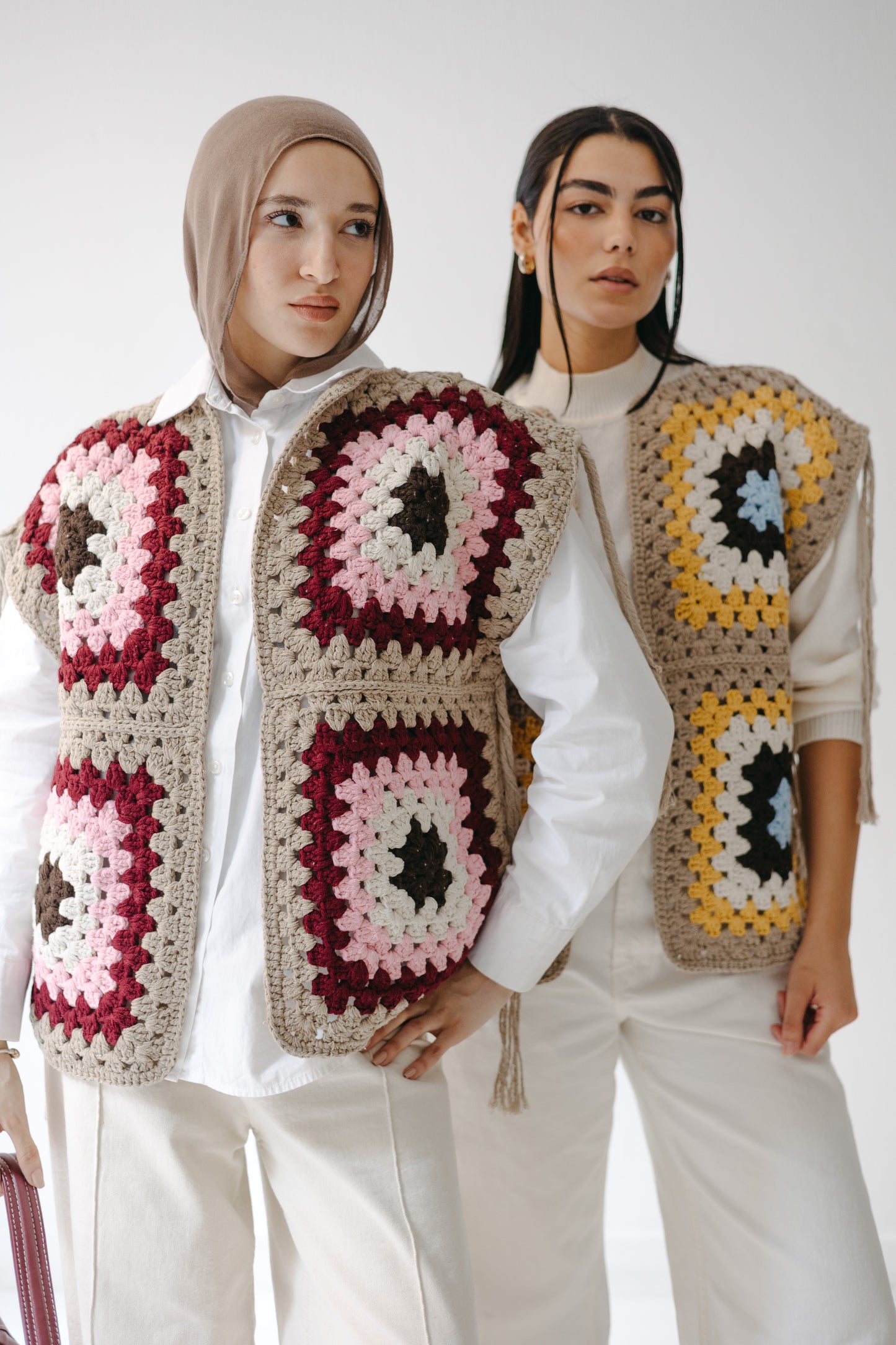 The Mosaic Vest in Canary