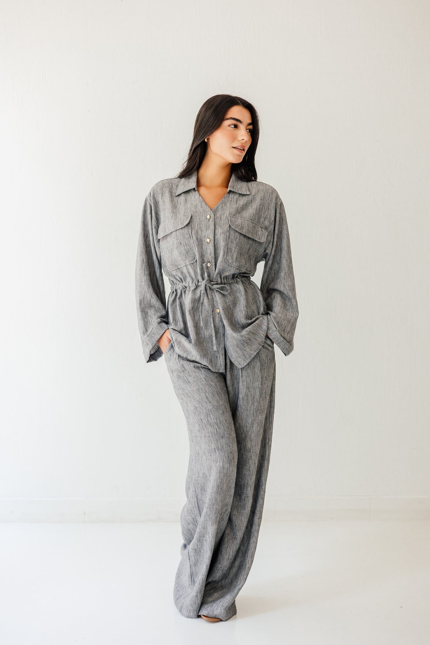 Seashell Set in Washed gray
