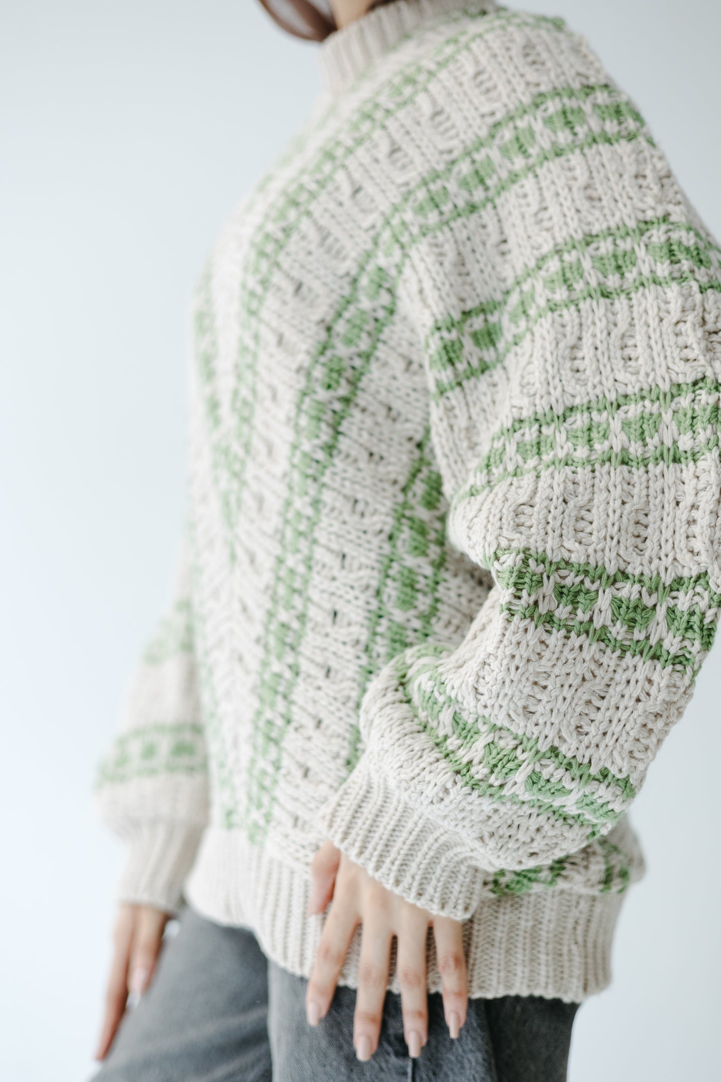 The Alpine Knit in Mint