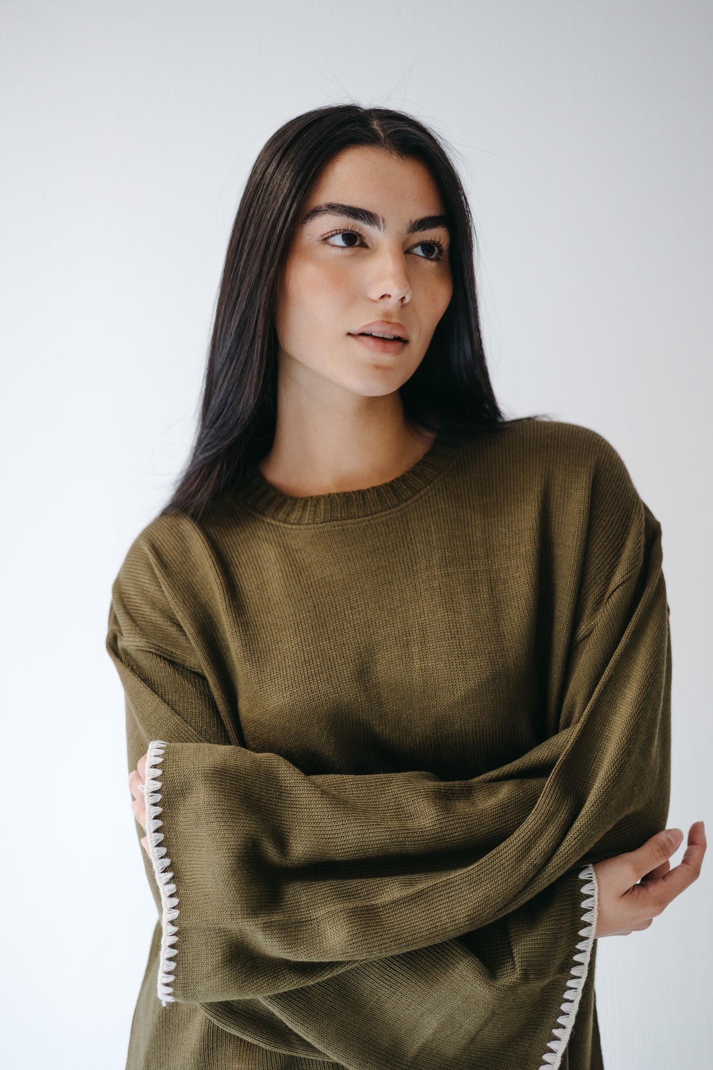 The Cozy Edge Set in Olive