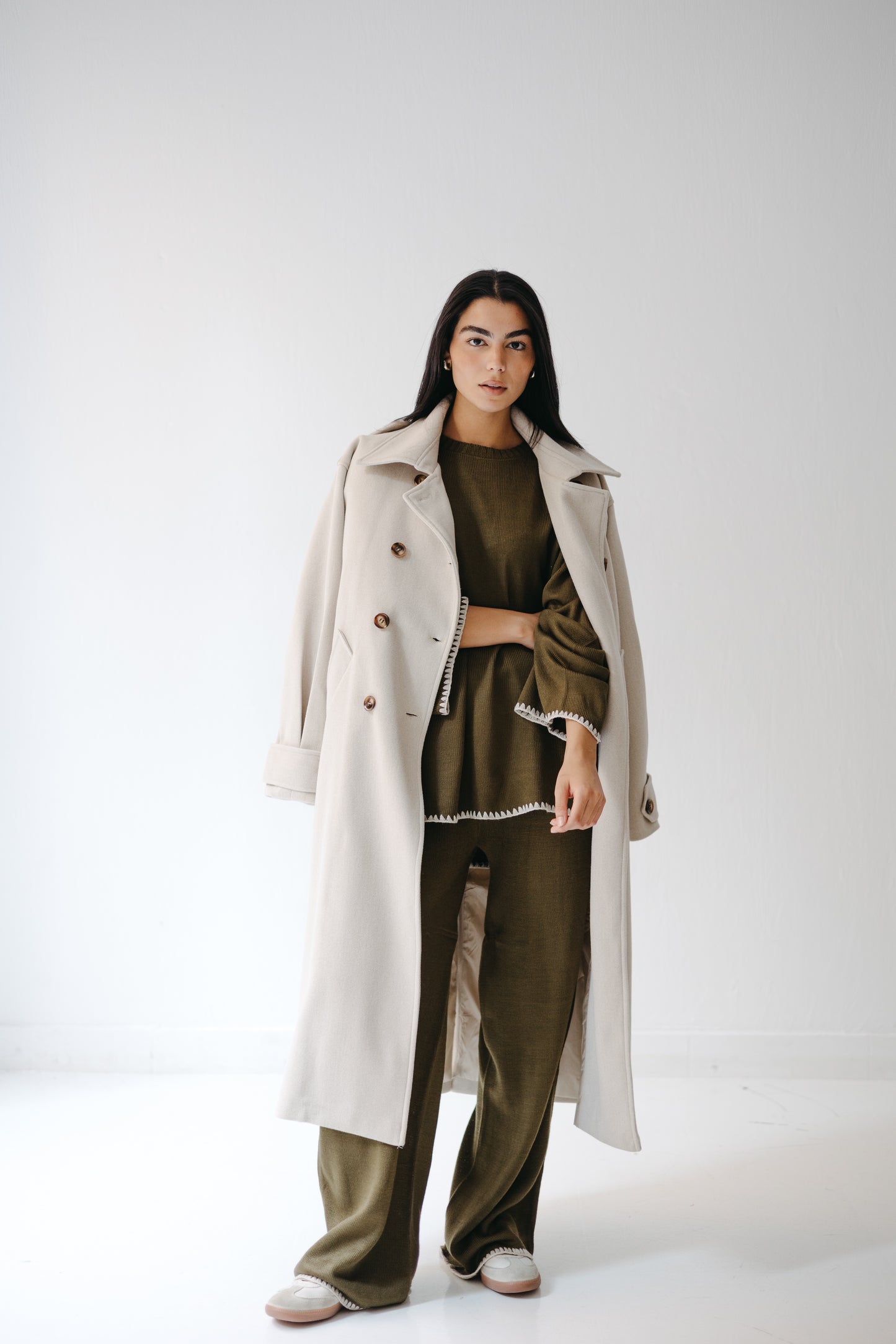 The Cozy Edge Set in Olive