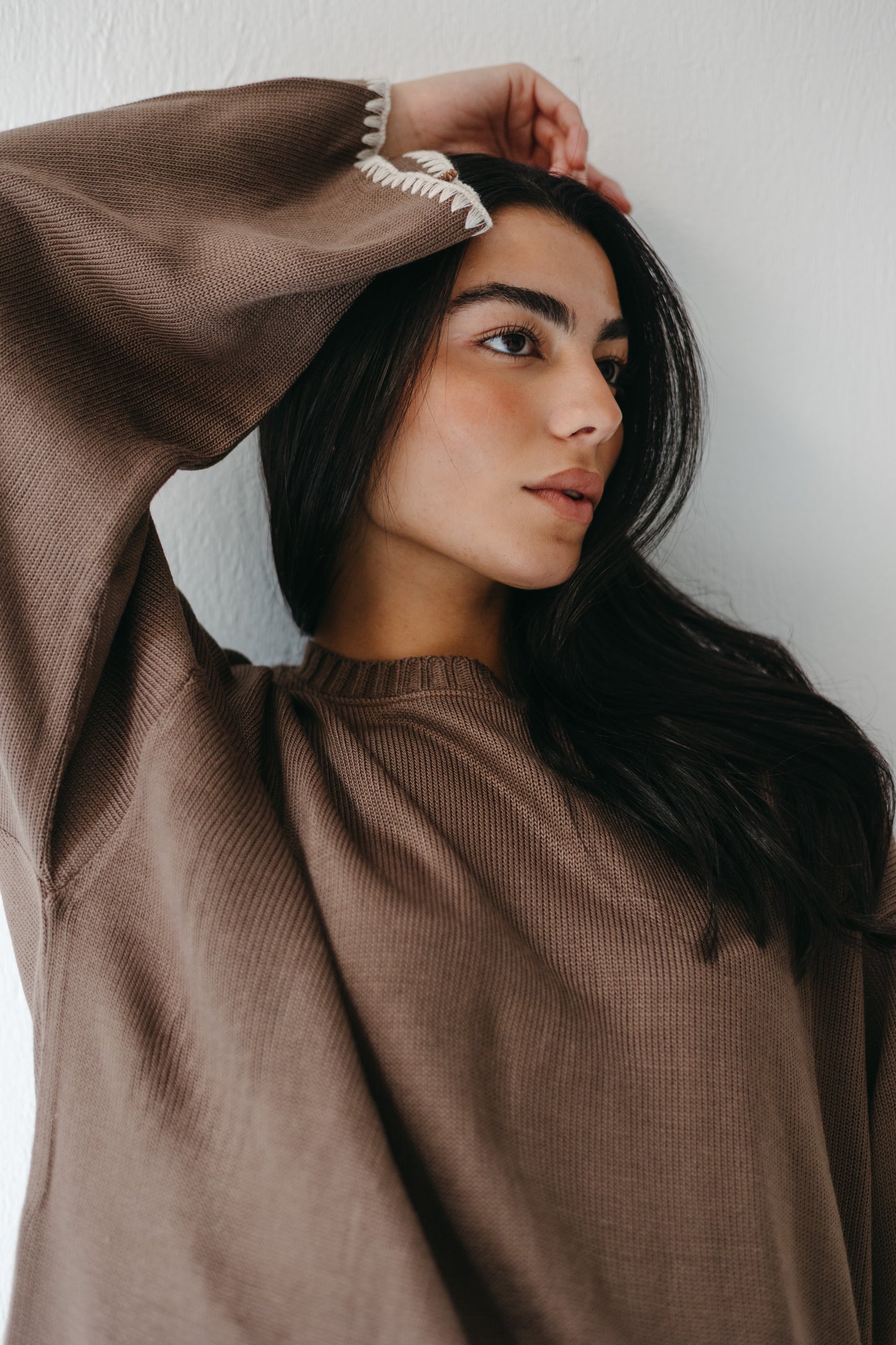 The Cozy Edge Set in Mocha