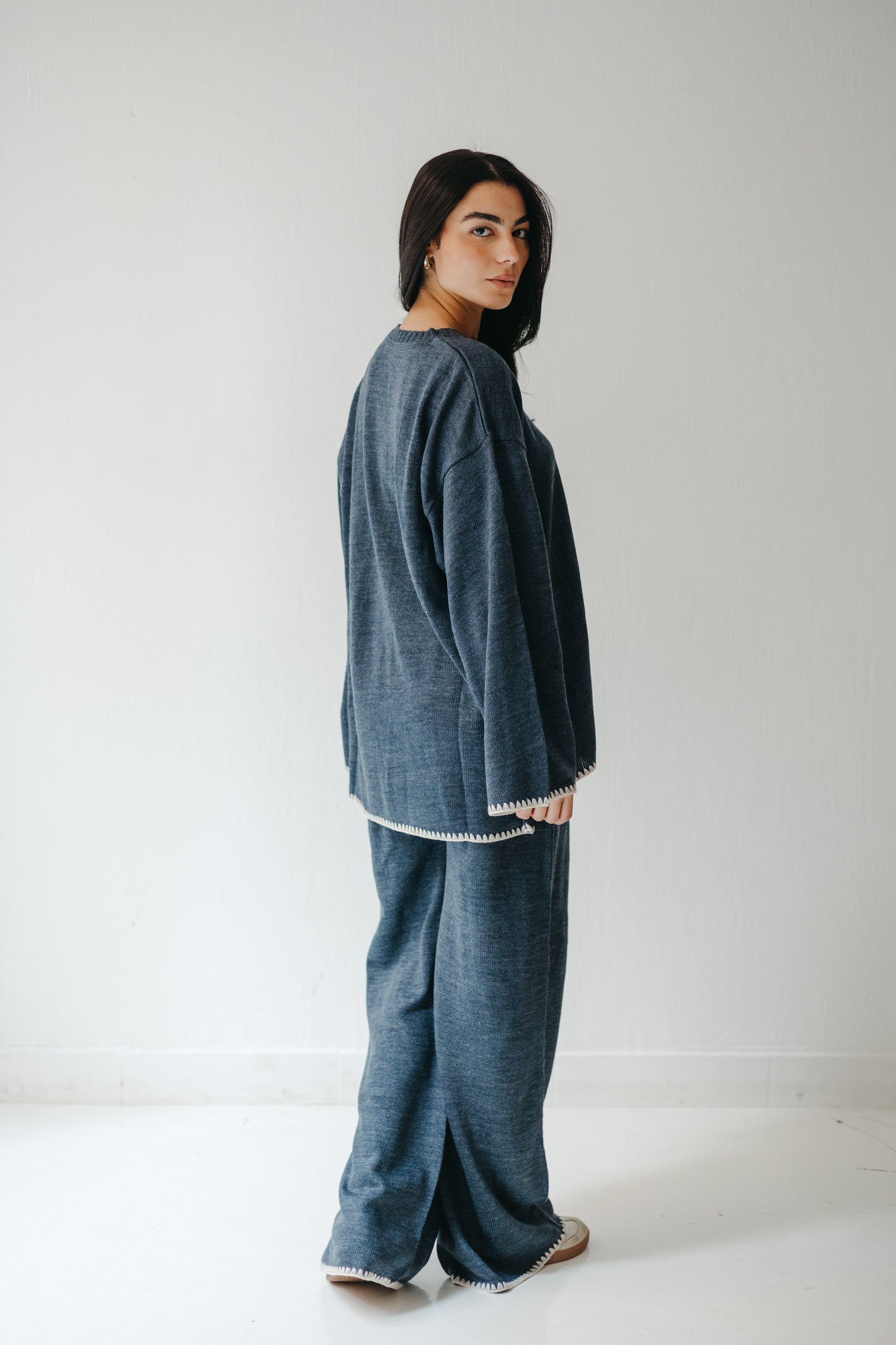 The Cozy Edge Set in Navy