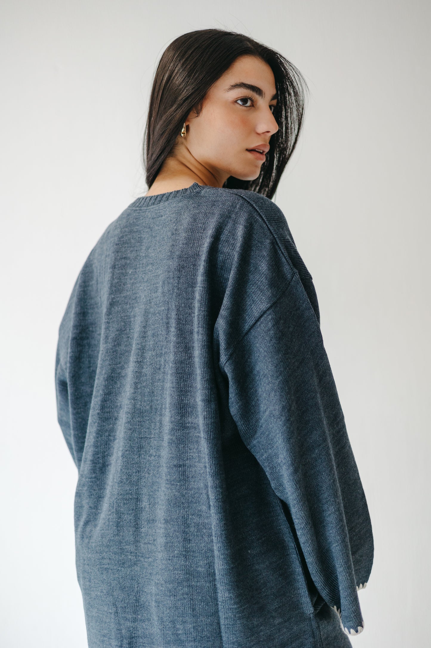 The Cozy Edge Set in Navy