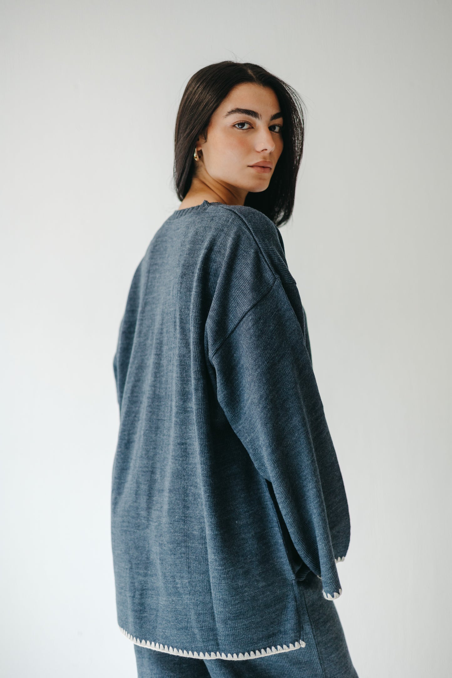 The Cozy Edge Set in Navy