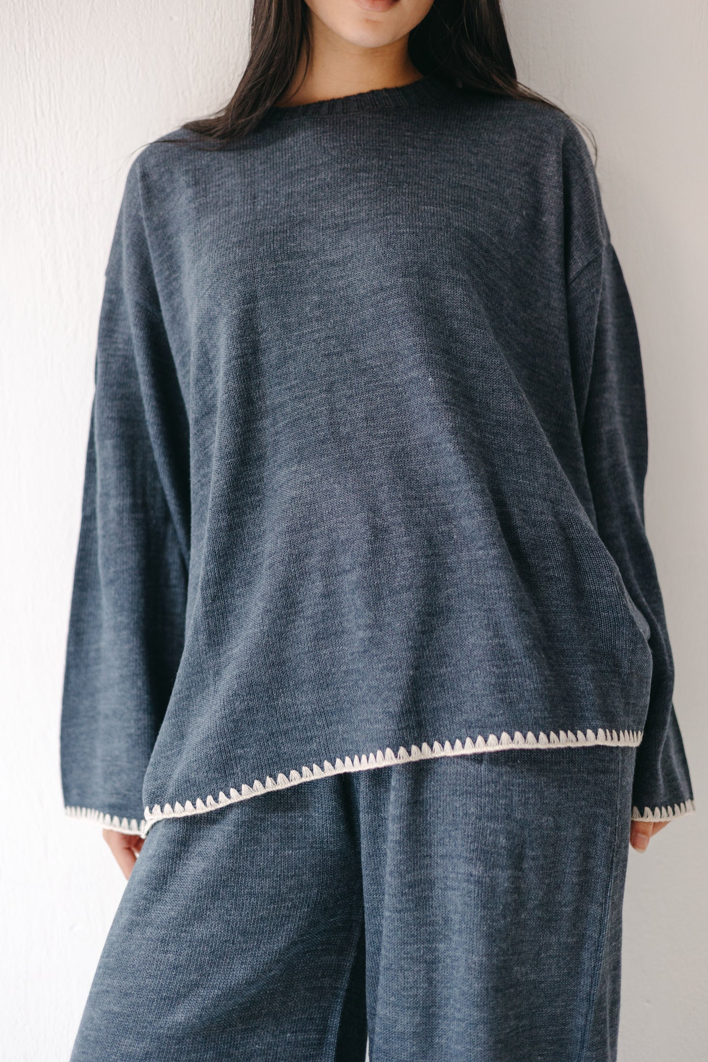 The Cozy Edge Set in Navy