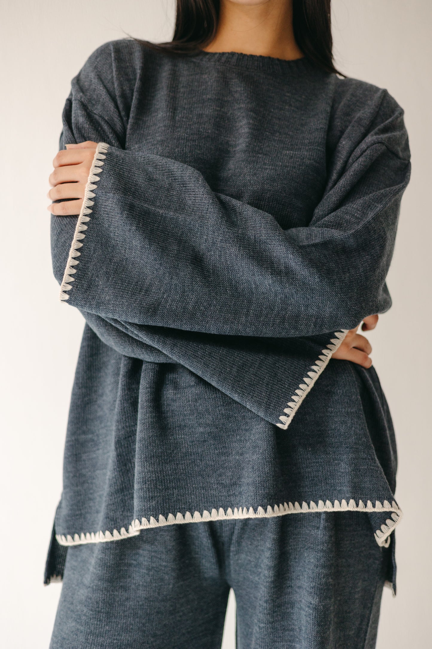 The Cozy Edge Set in Navy