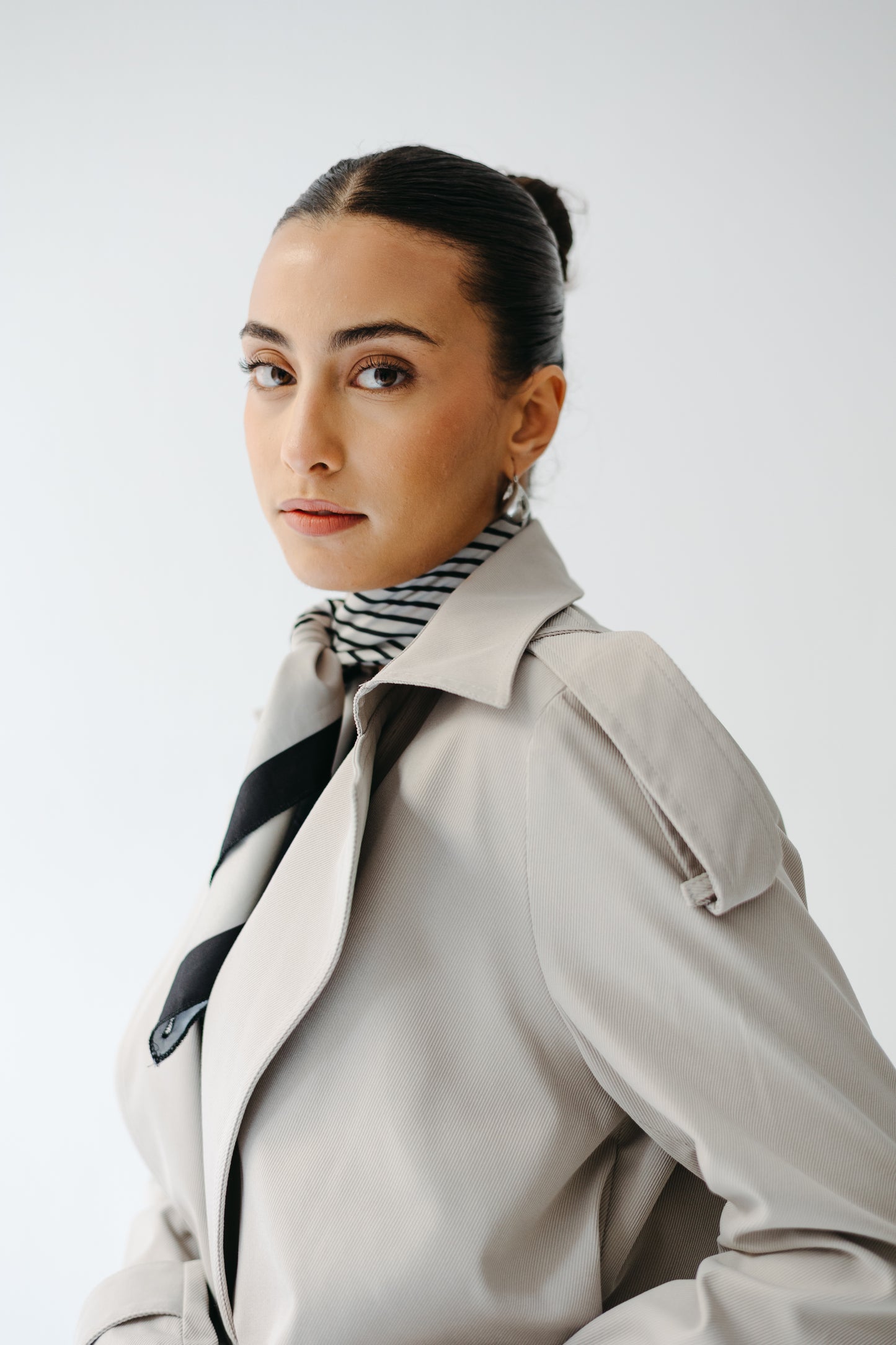 The Classic Edit Trench in Greige