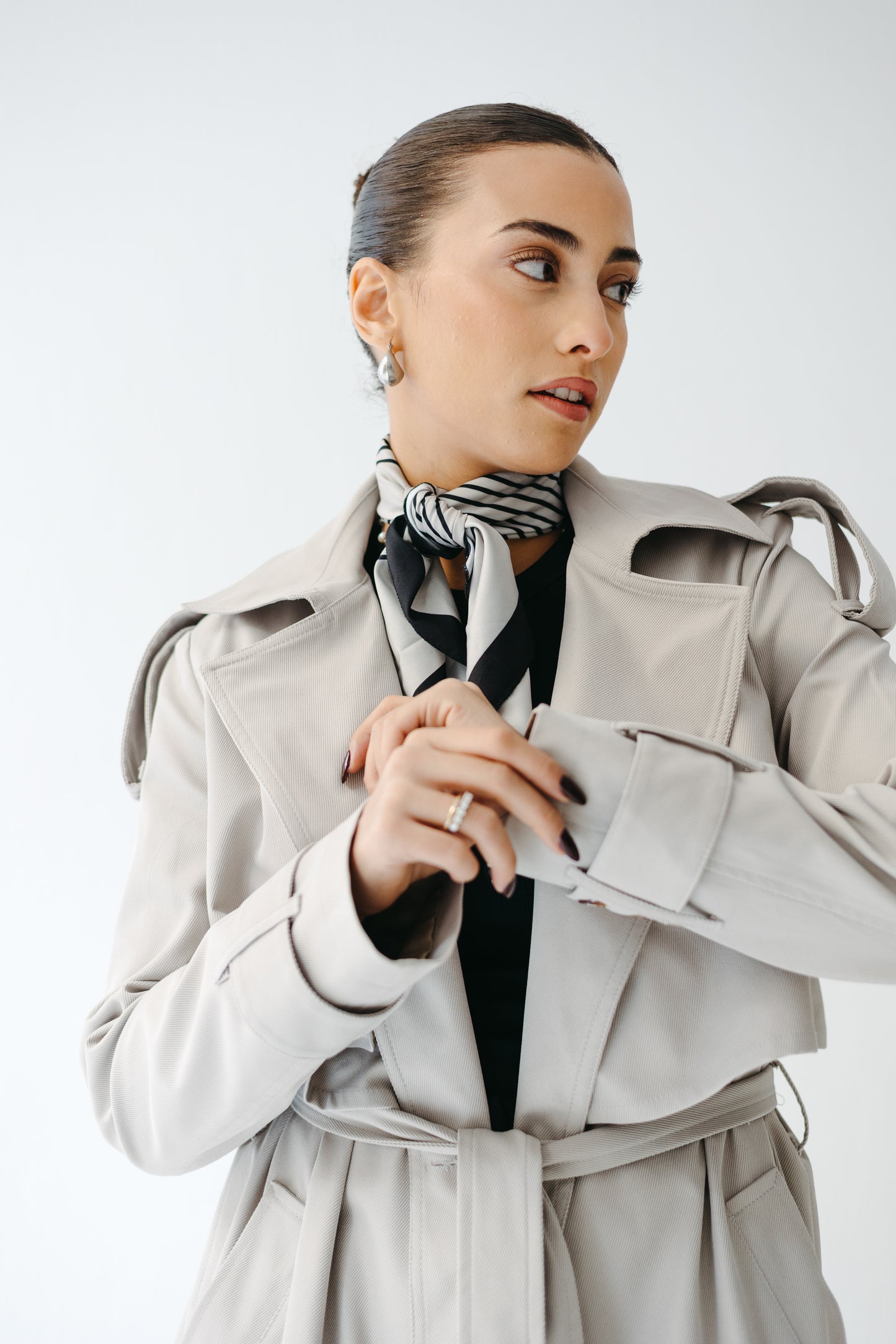 The Classic Edit Trench in Greige