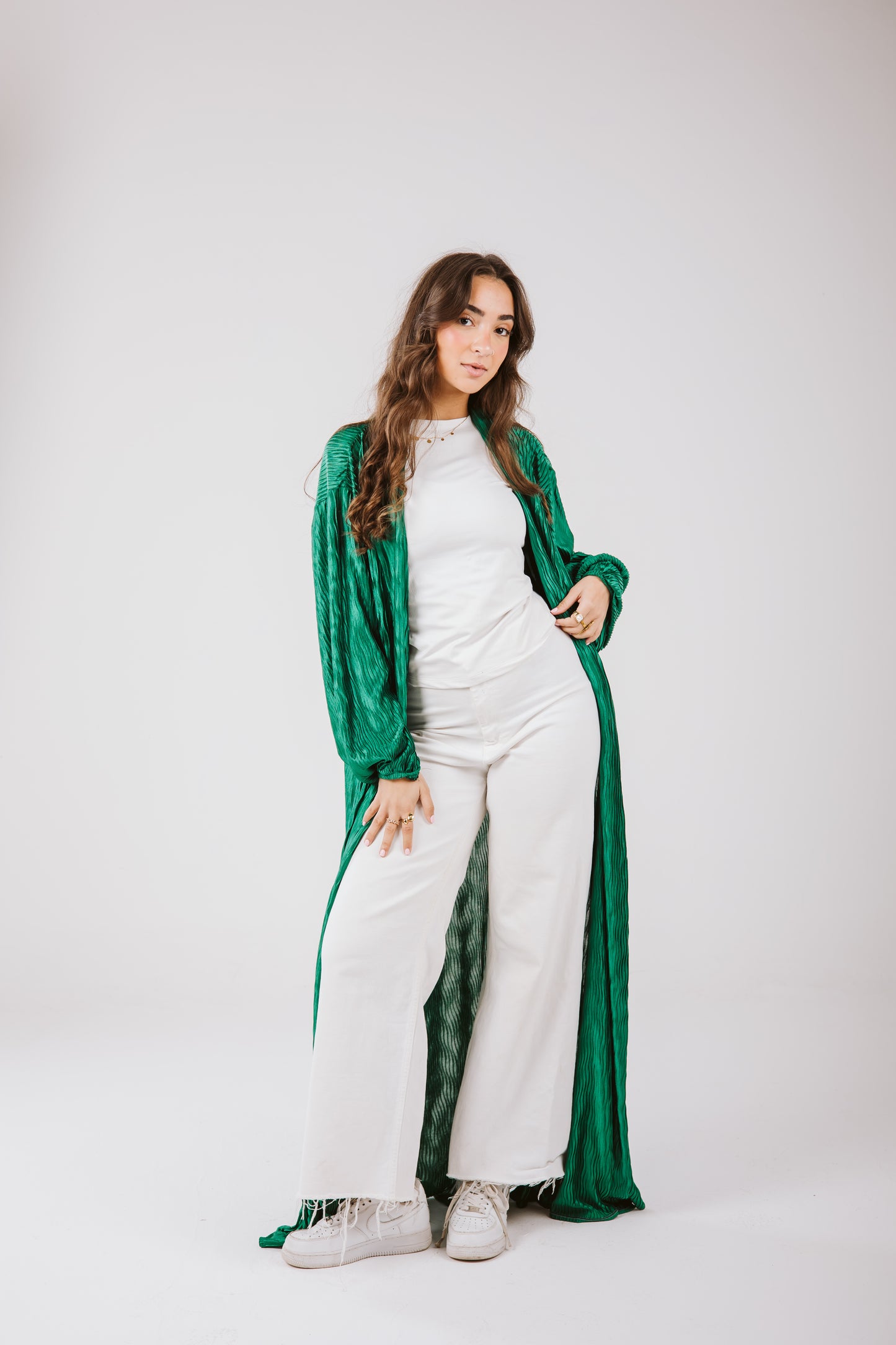 Noor Kaftan in Emerald