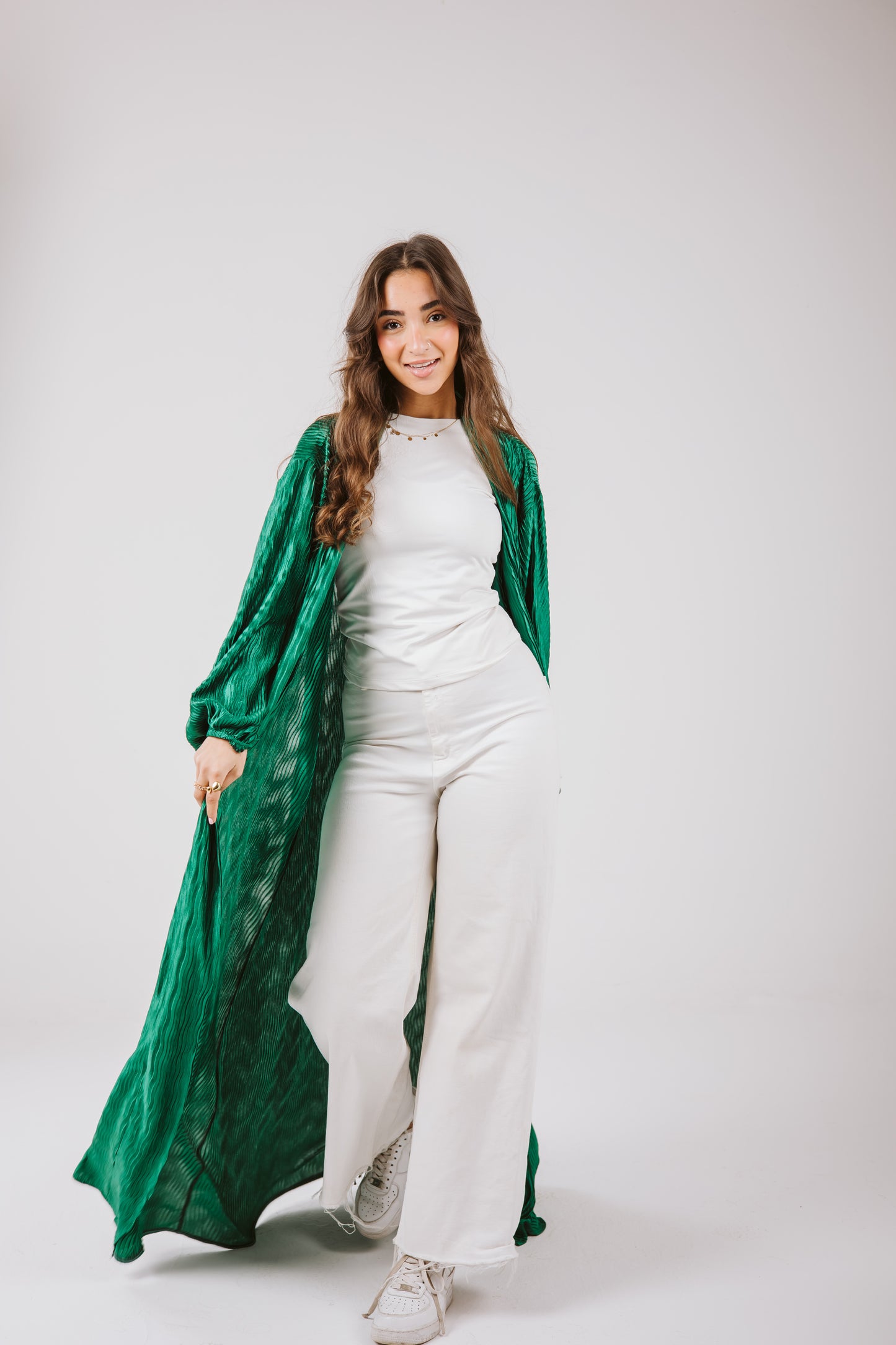 Noor Kaftan in Emerald