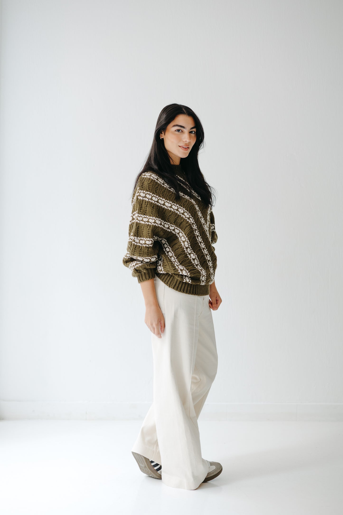 The Alpine Knit in Olive