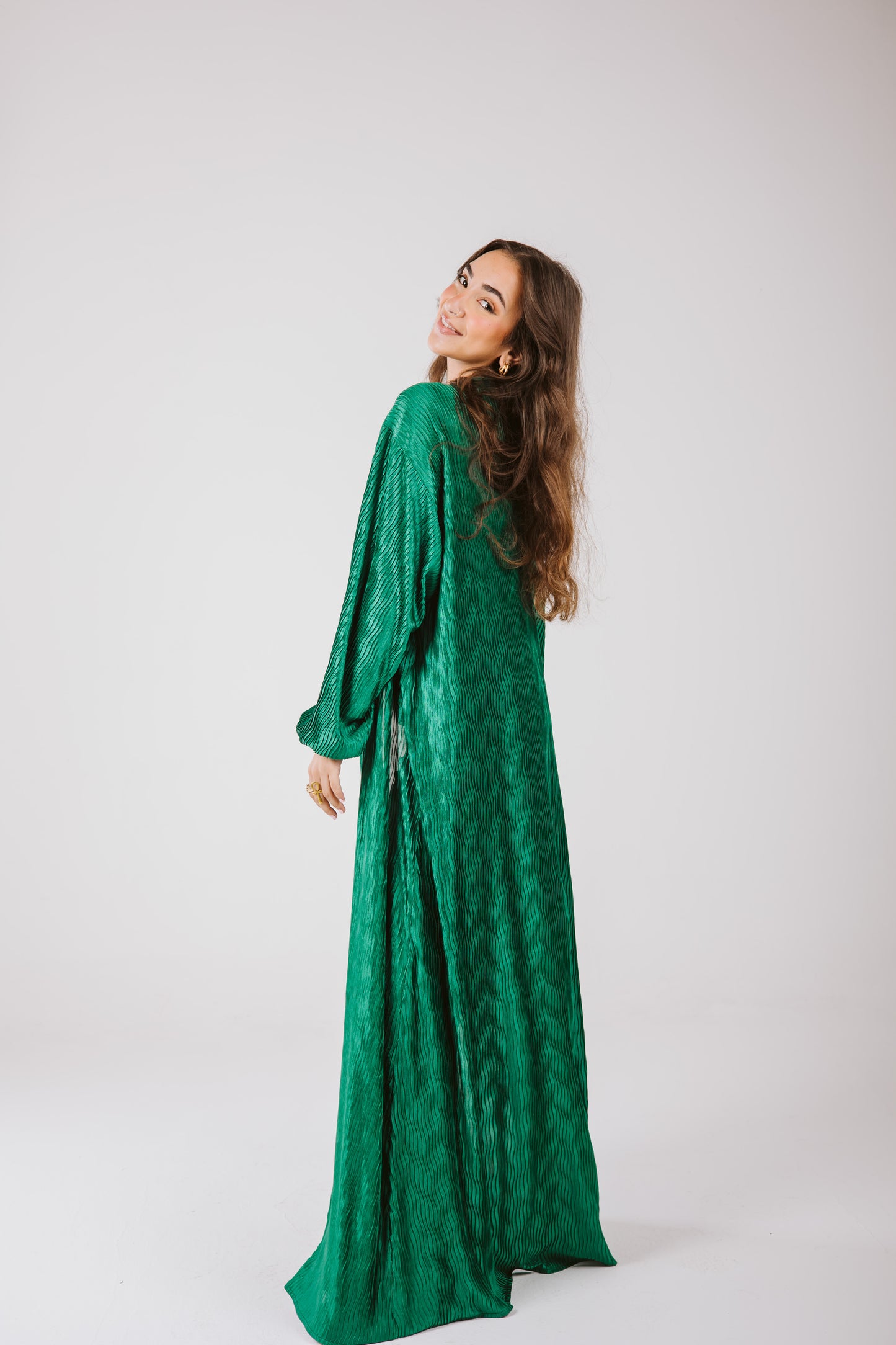 Noor Kaftan in Emerald