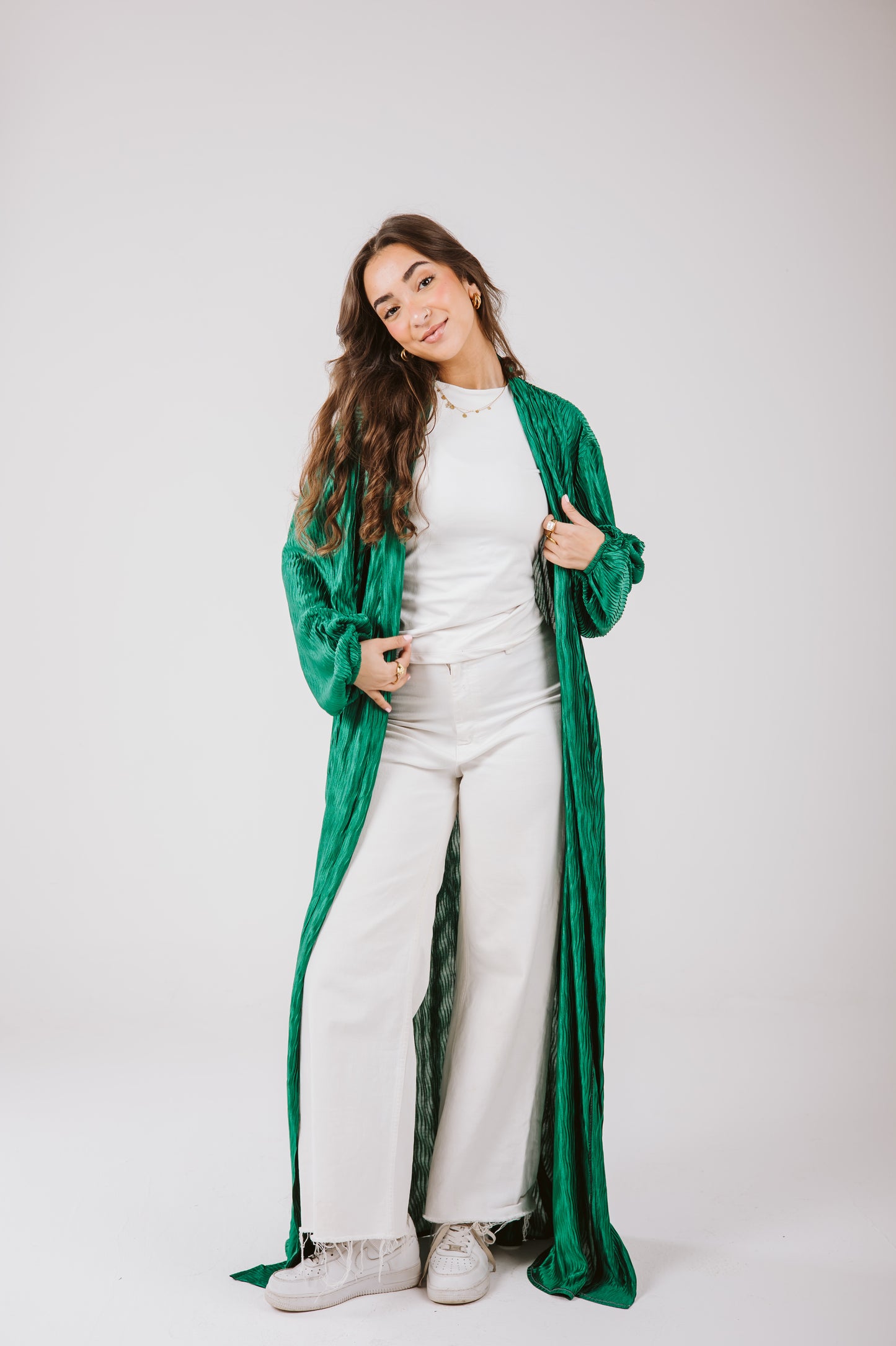 Noor Kaftan in Emerald