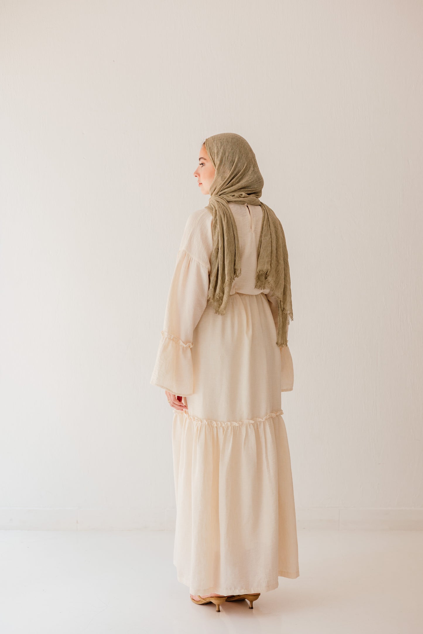 Seabelle Dress in Cream