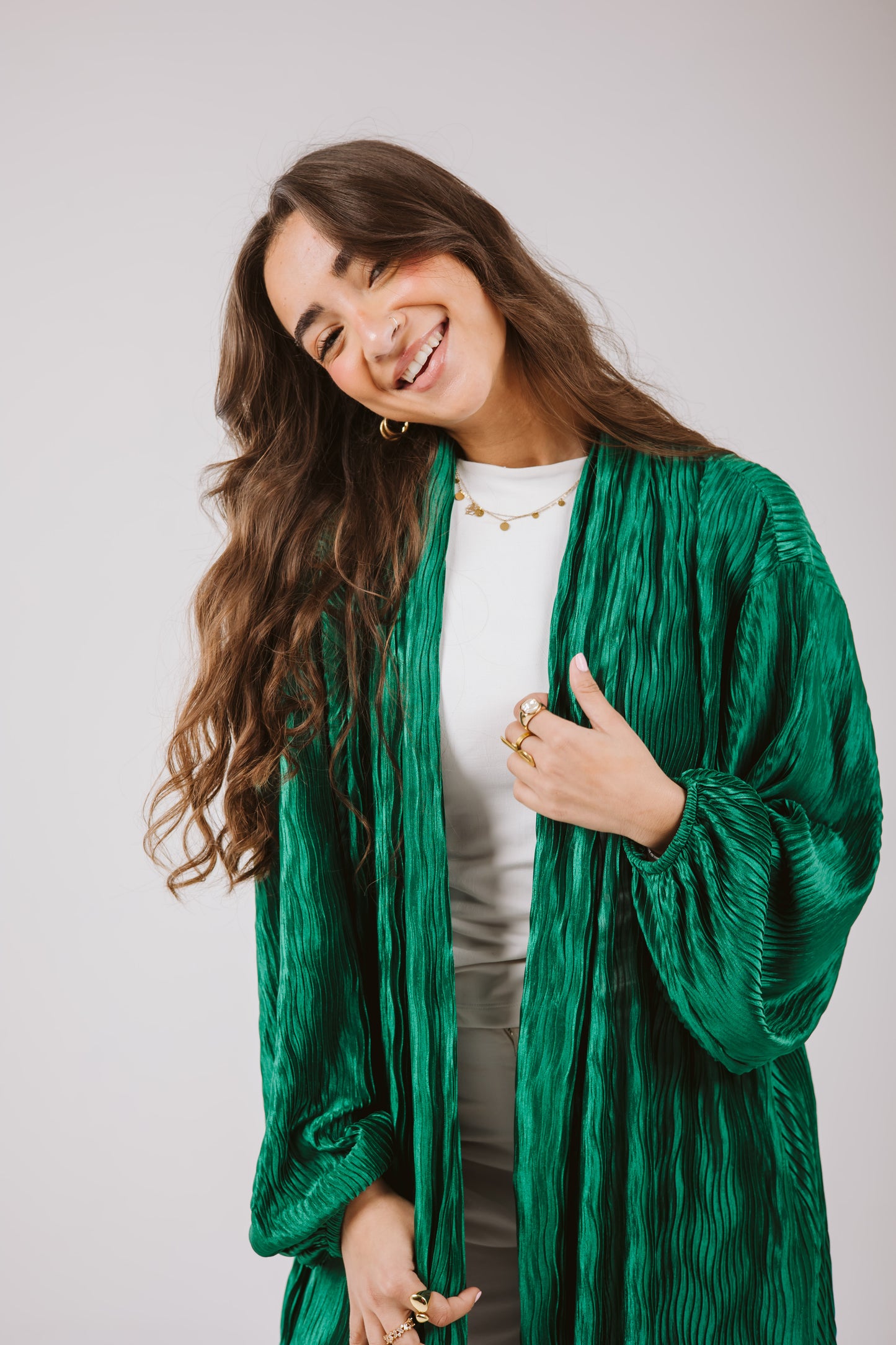 Noor Kaftan in Emerald