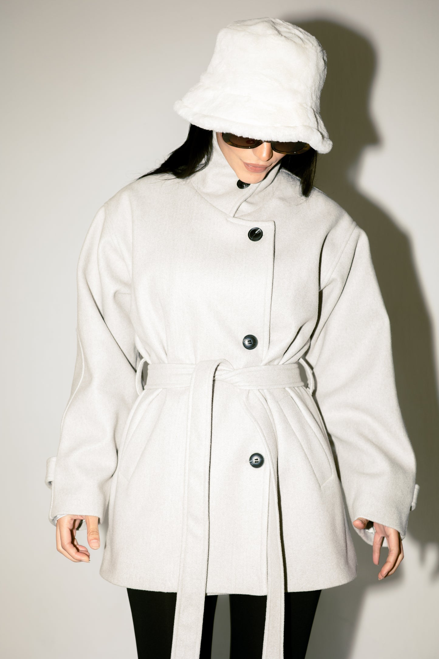 The Loft Jacket in Ice gray