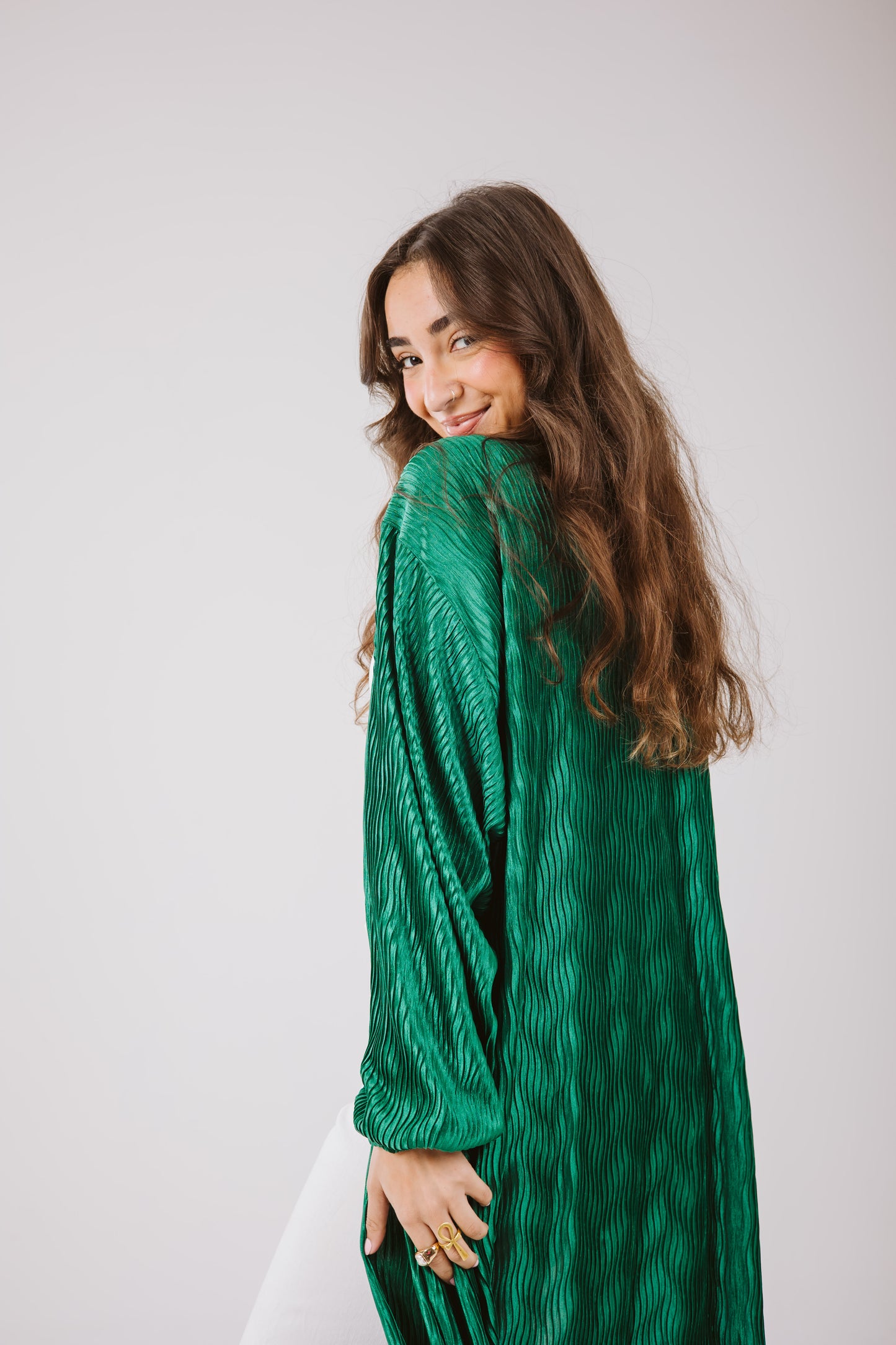 Noor Kaftan in Emerald