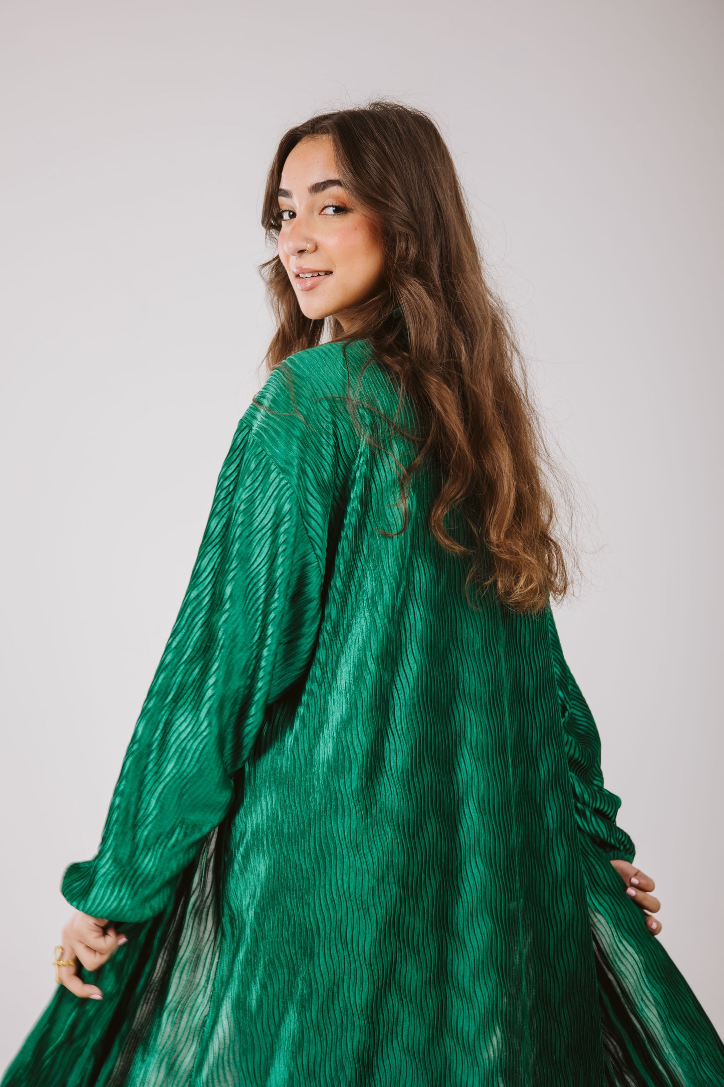 Noor Kaftan in Emerald