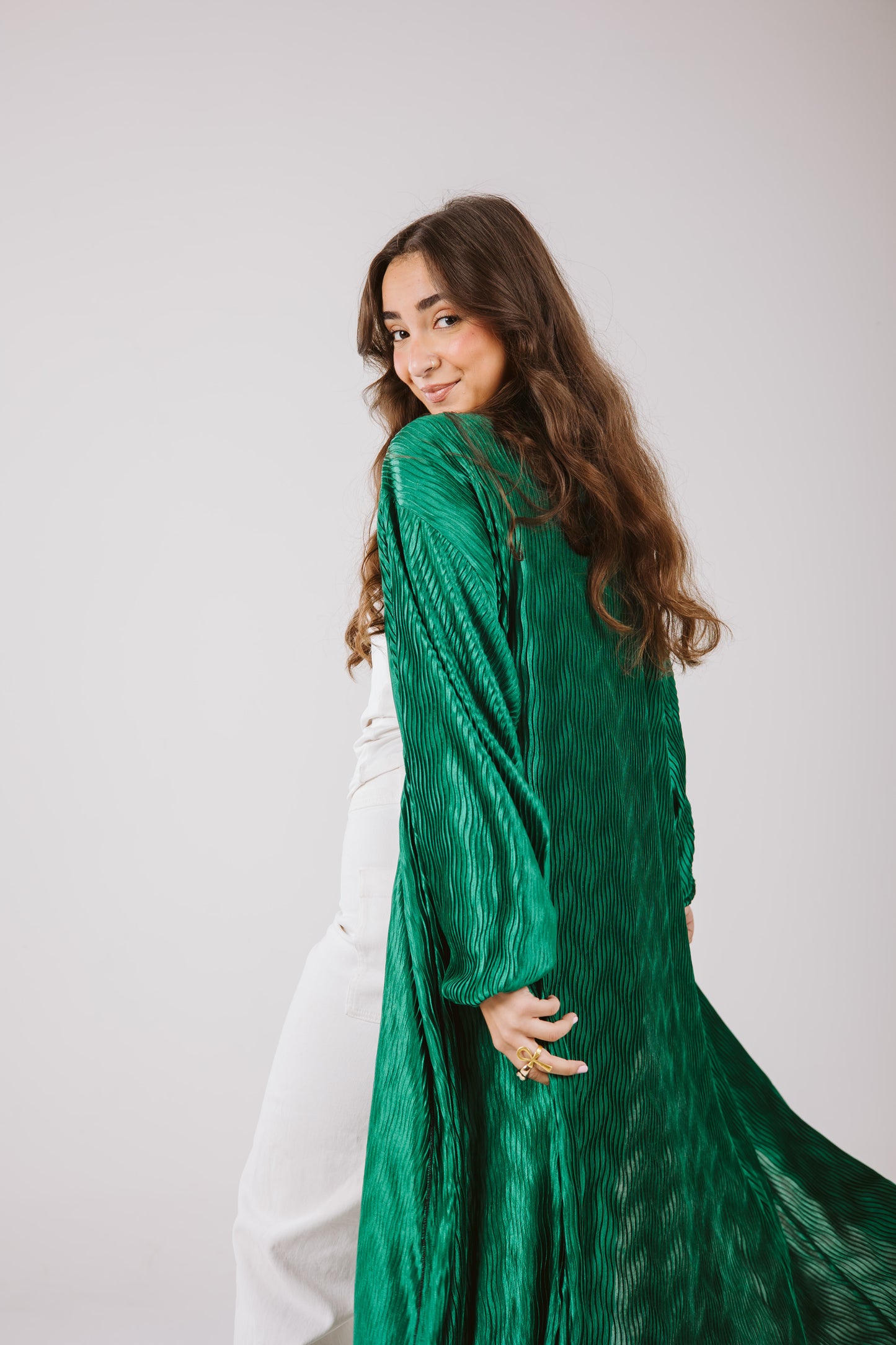 Noor Kaftan in Emerald