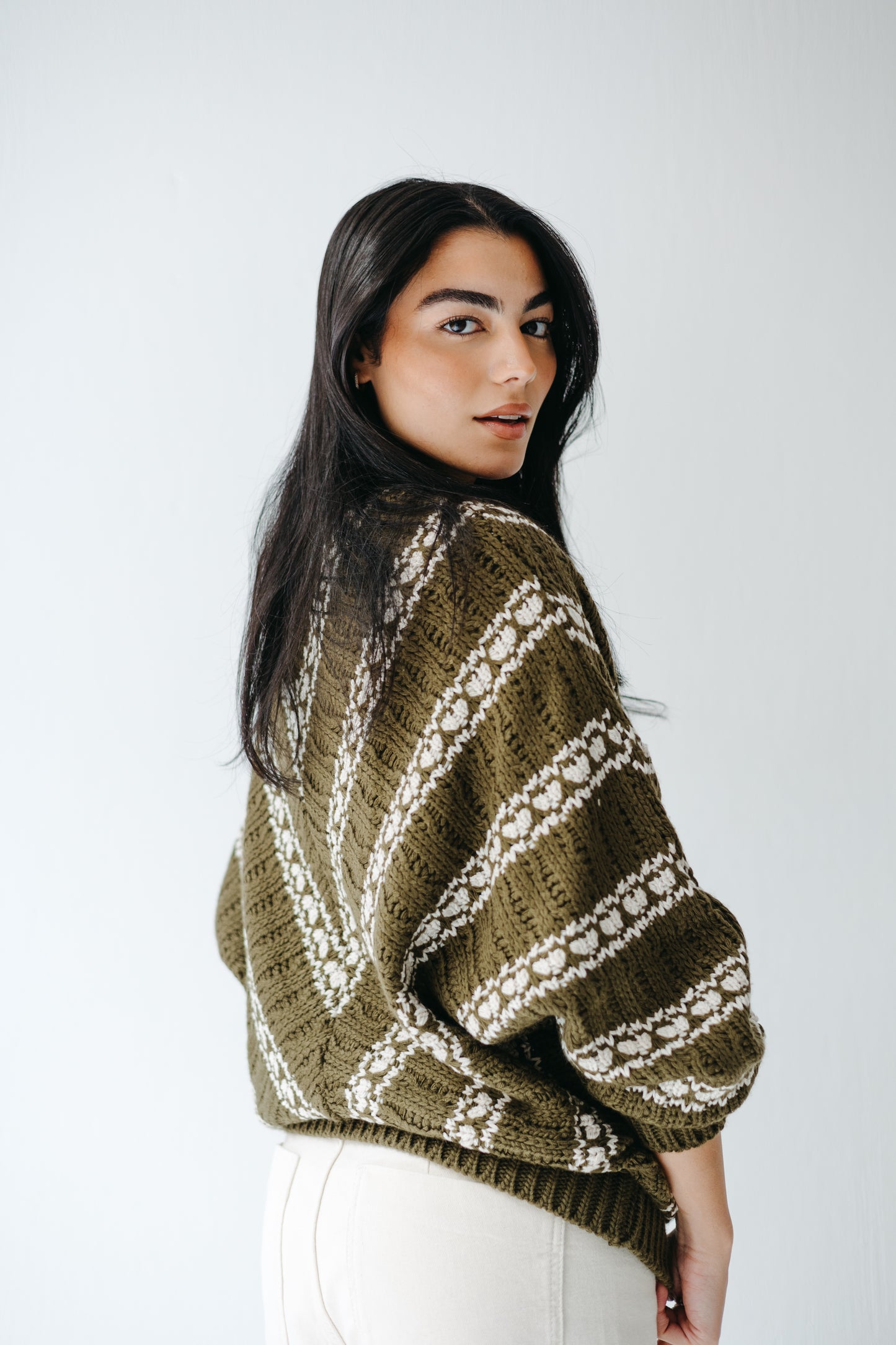 The Alpine Knit in Olive