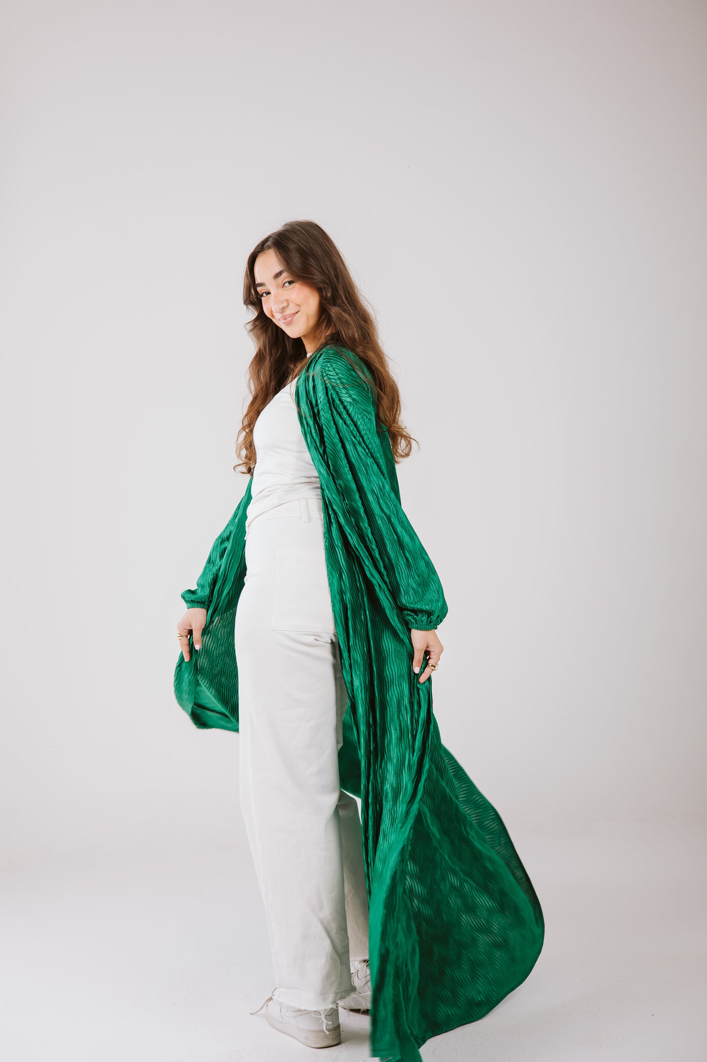 Noor Kaftan in Emerald