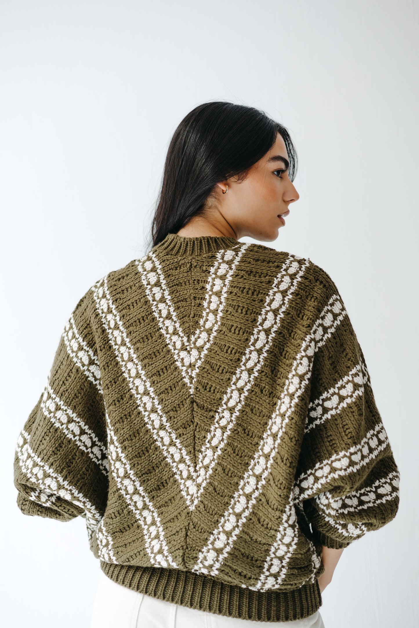 The Alpine Knit in Olive