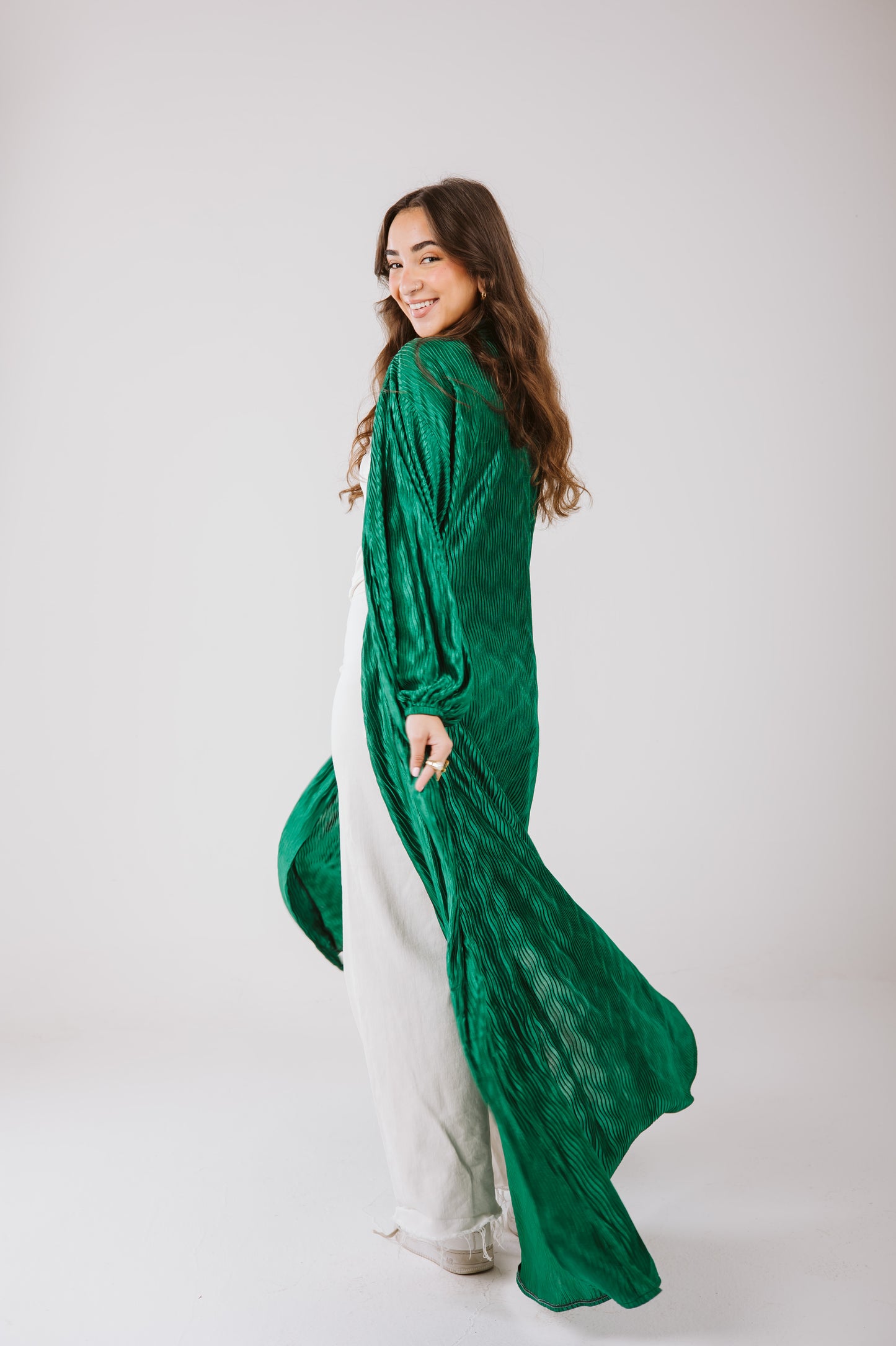 Noor Kaftan in Emerald