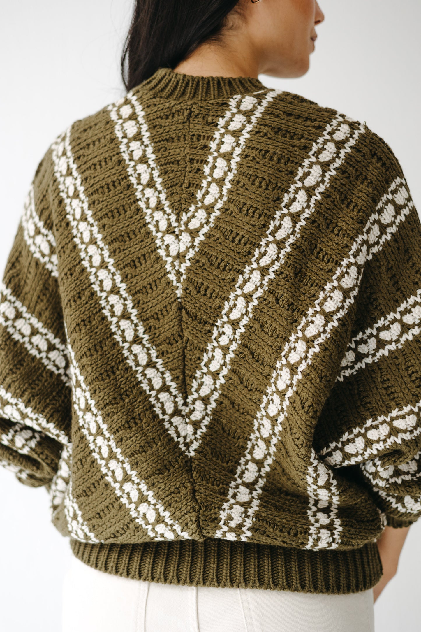 The Alpine Knit in Olive