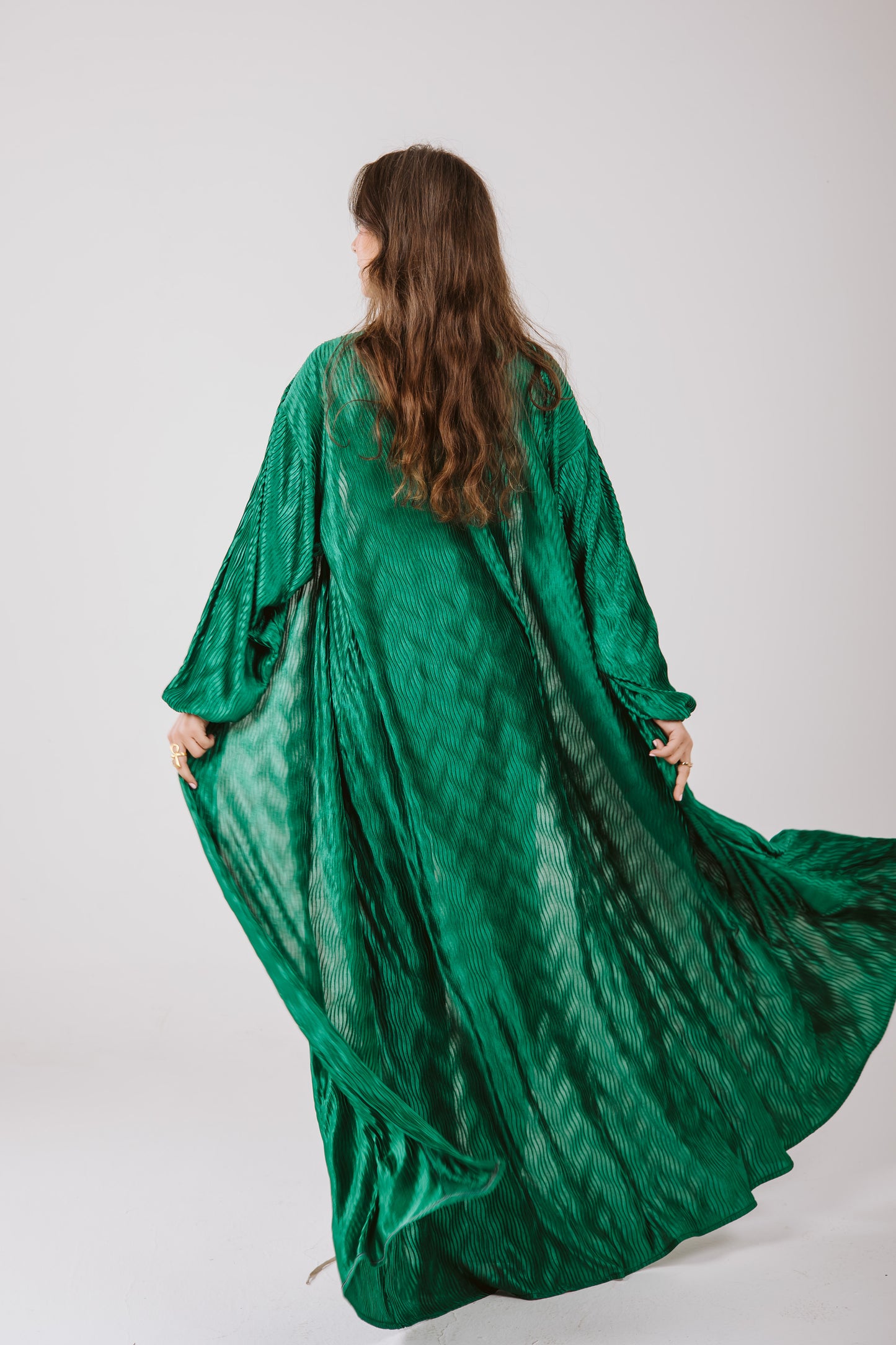 Noor Kaftan in Emerald