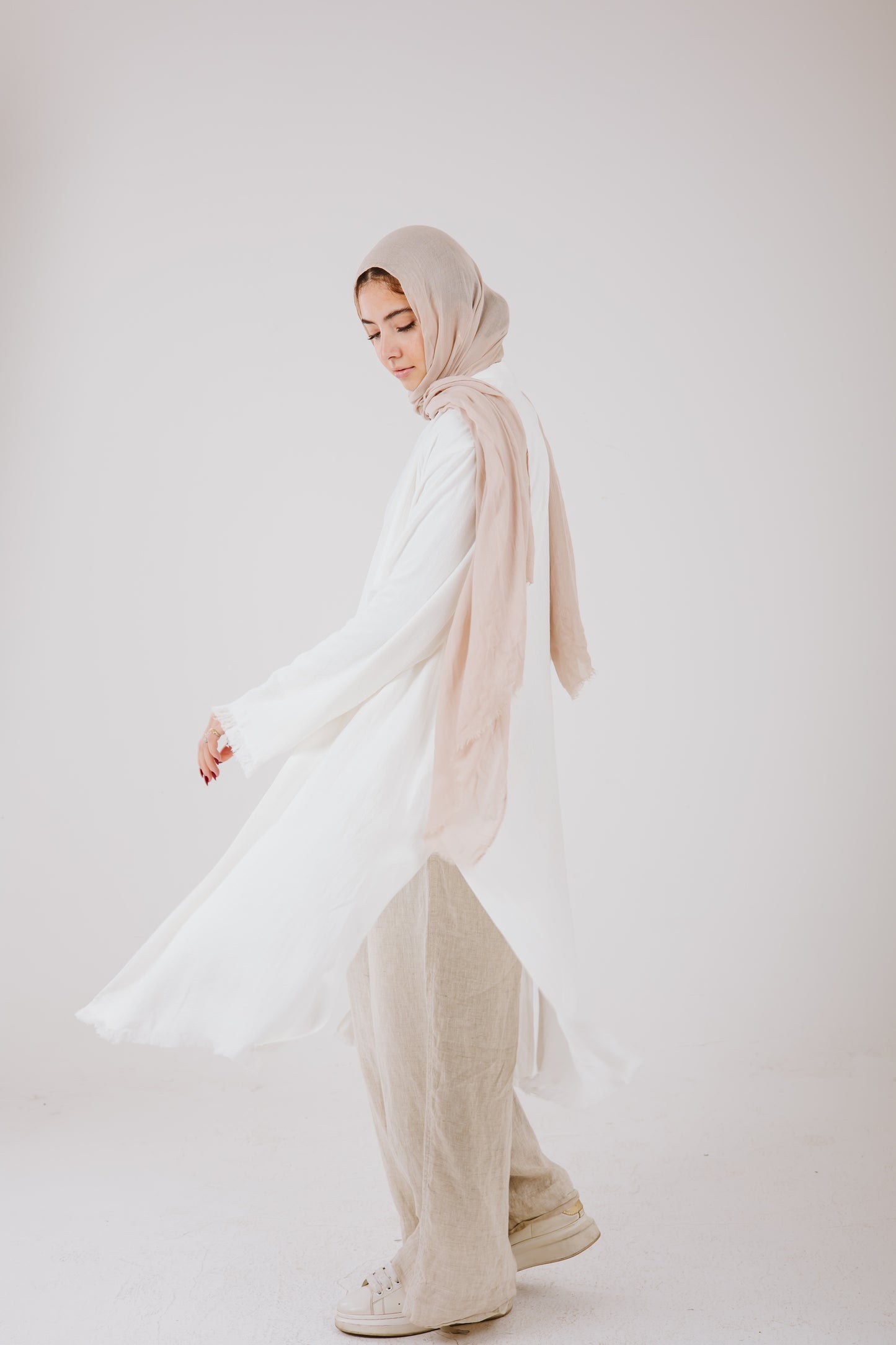 Jana cardigan in White