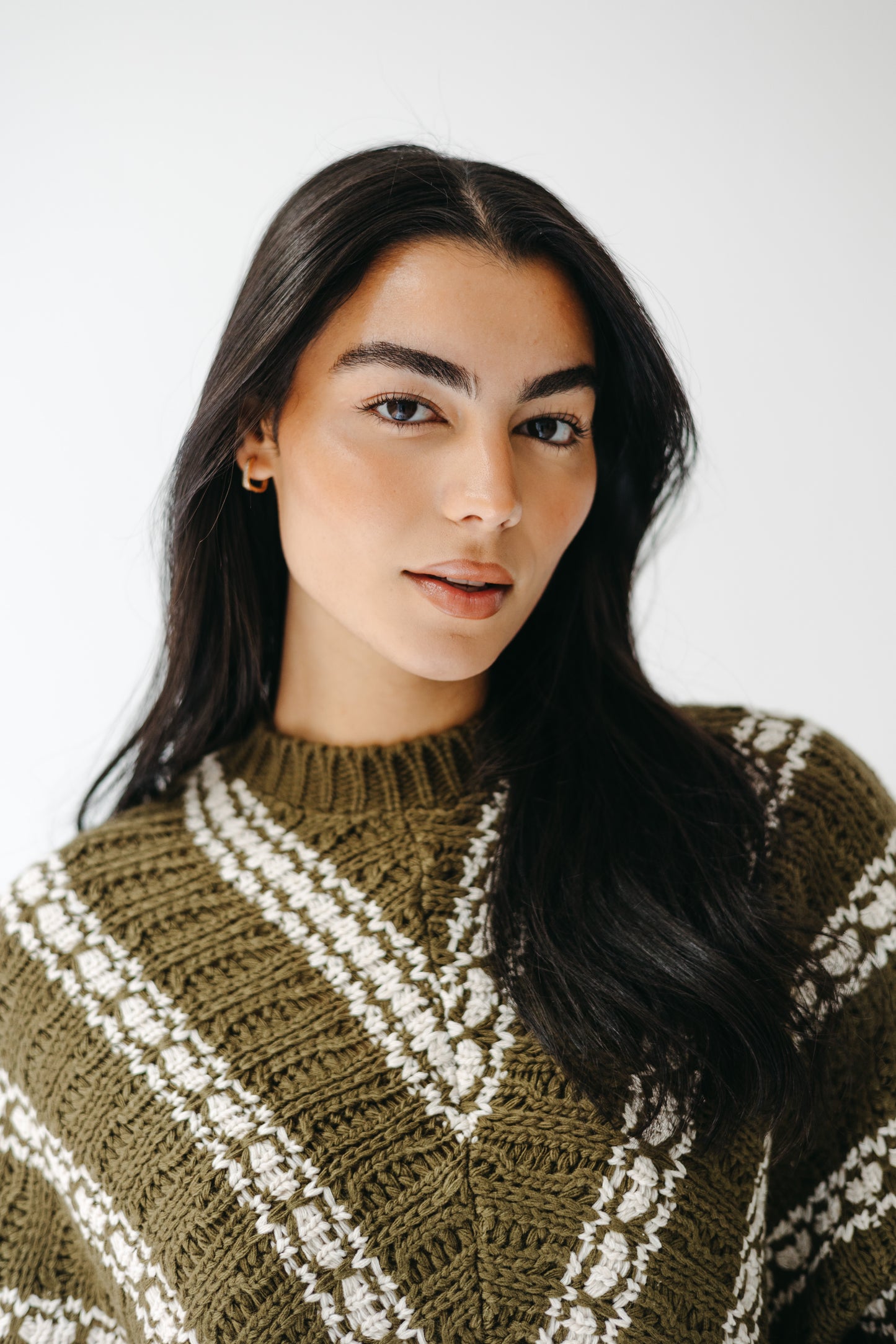 The Alpine Knit in Olive